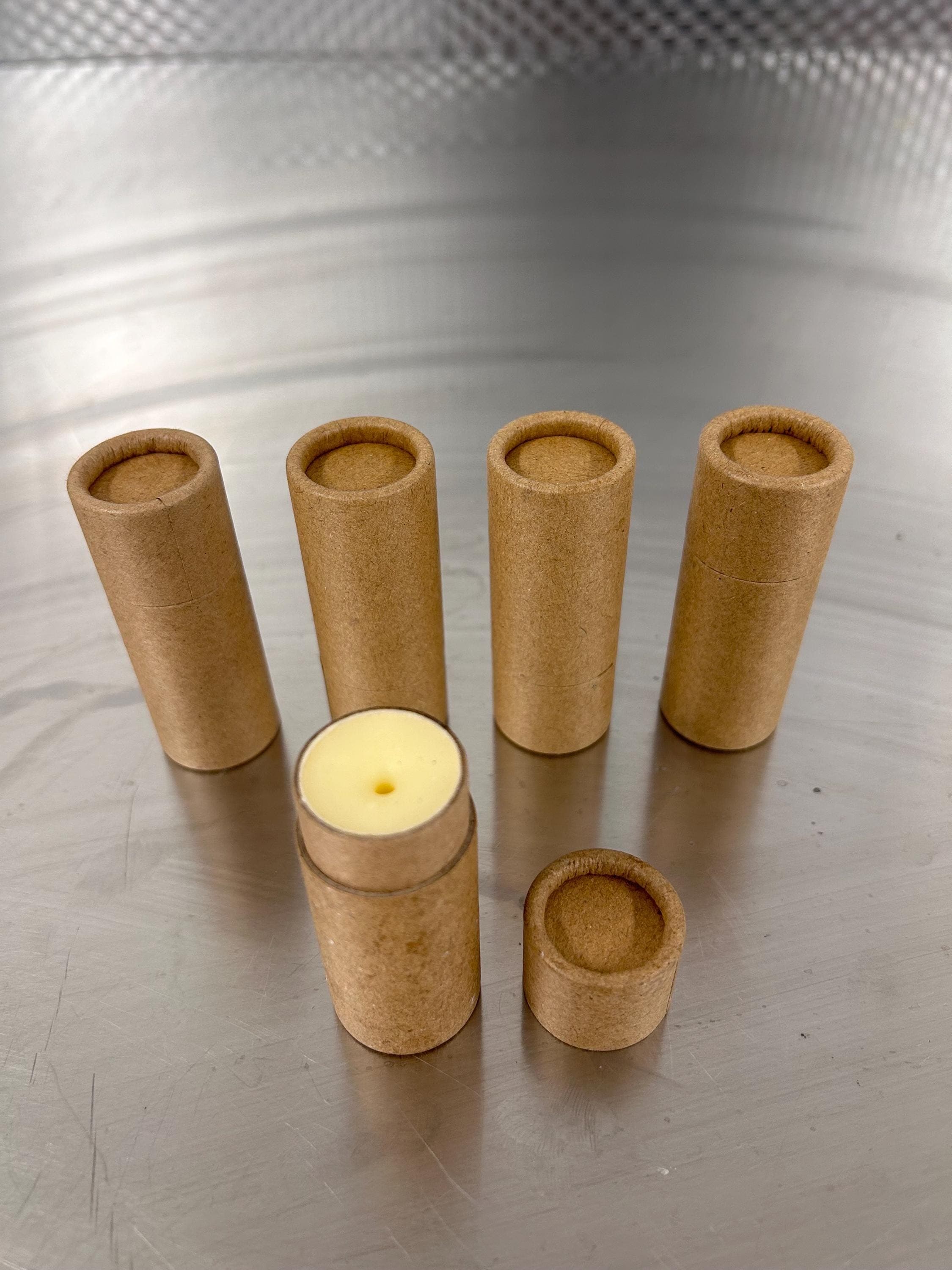 Tallow Lip Balm - Biodegradable Packaging - Zero Plastic - Halal Tallow - Nourishing and protective lip balm with added Beeswax