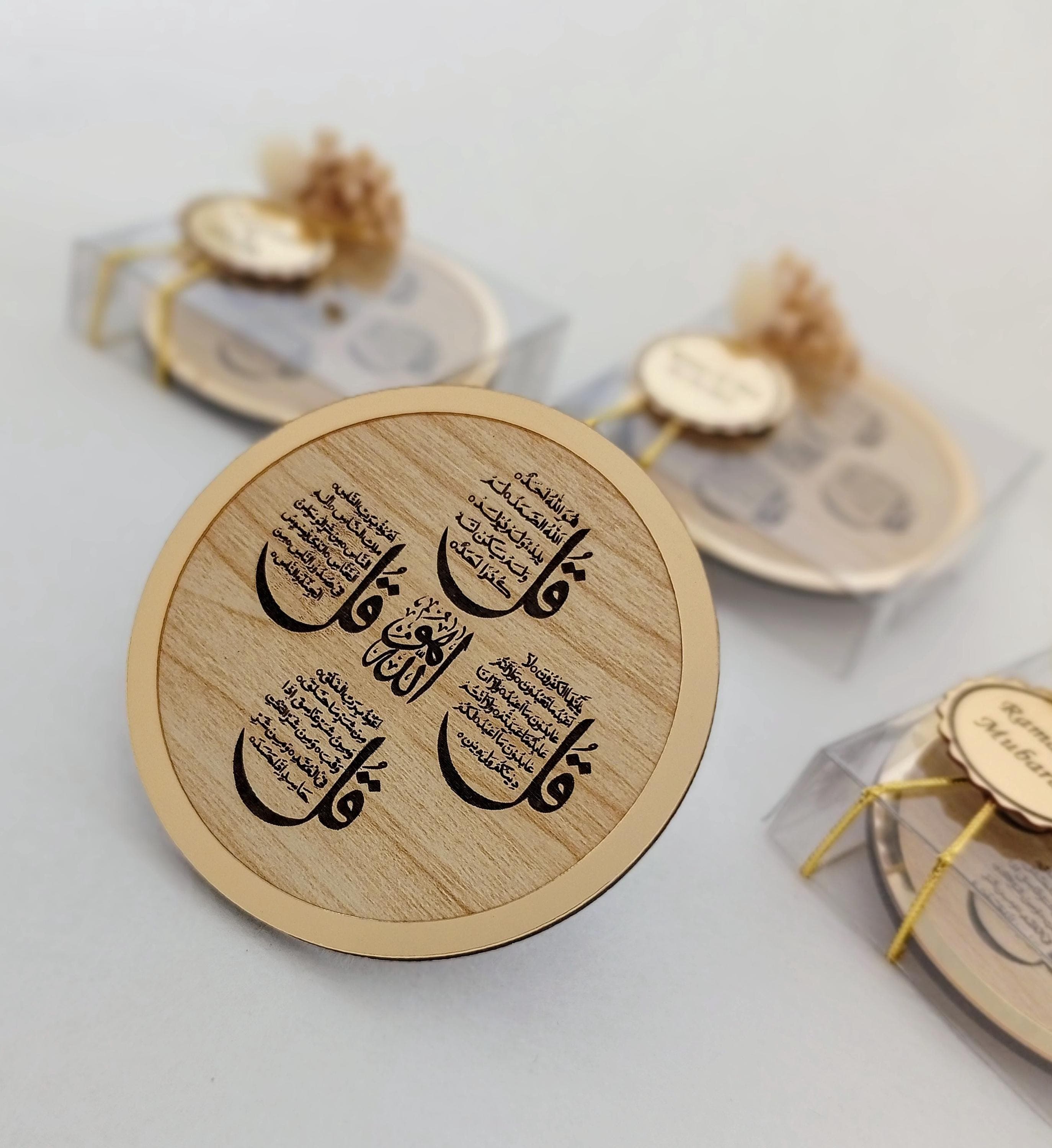 Magnet Favor Acrylic Wooden Frame | Wedding Favors, Eid, Baby Shower, Graduation, Ameen Favors - image 4