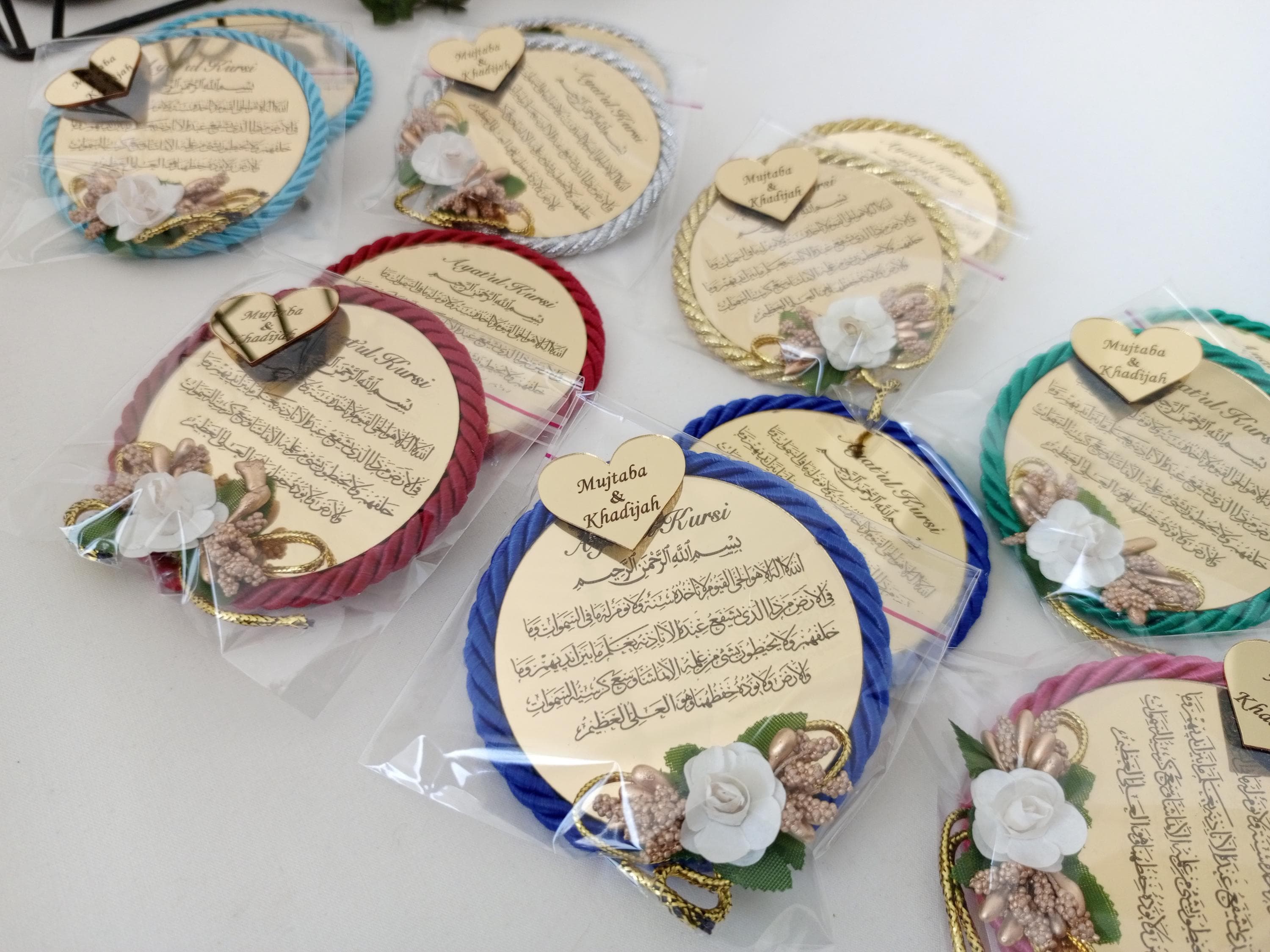 Luxury Ayatul Kursi Magnet Favor | wedding favors | Islamic baby shower | Nikkah favor | Muslim baby shower, Personalized Ameen Favor - image 3