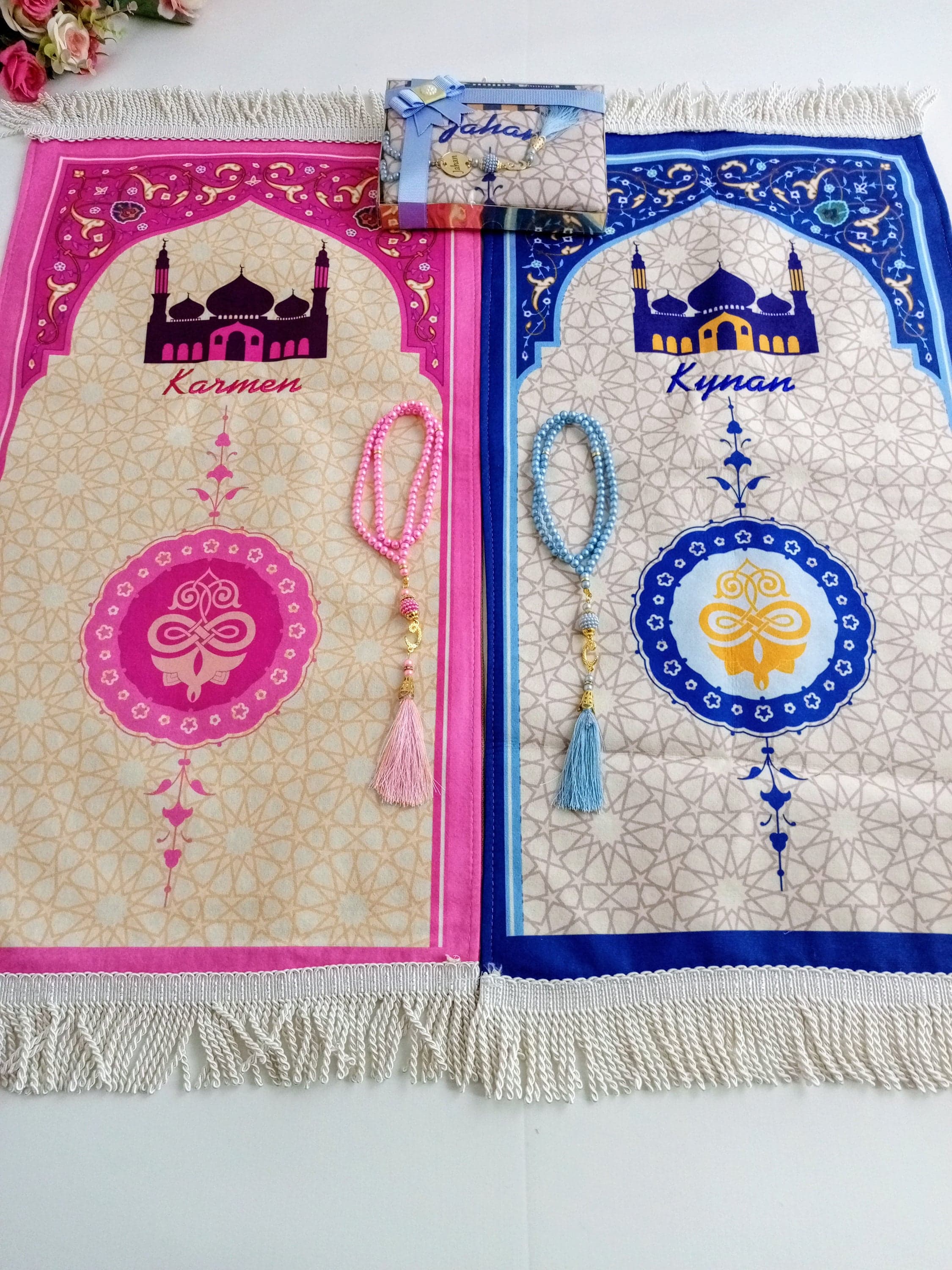 Luxury Kids Prayer Mat, Kids Kaaba Prayer Rug, Ramadan Eid, Kids Prayer Rug, Eid Gift For Children, İslamic Gift