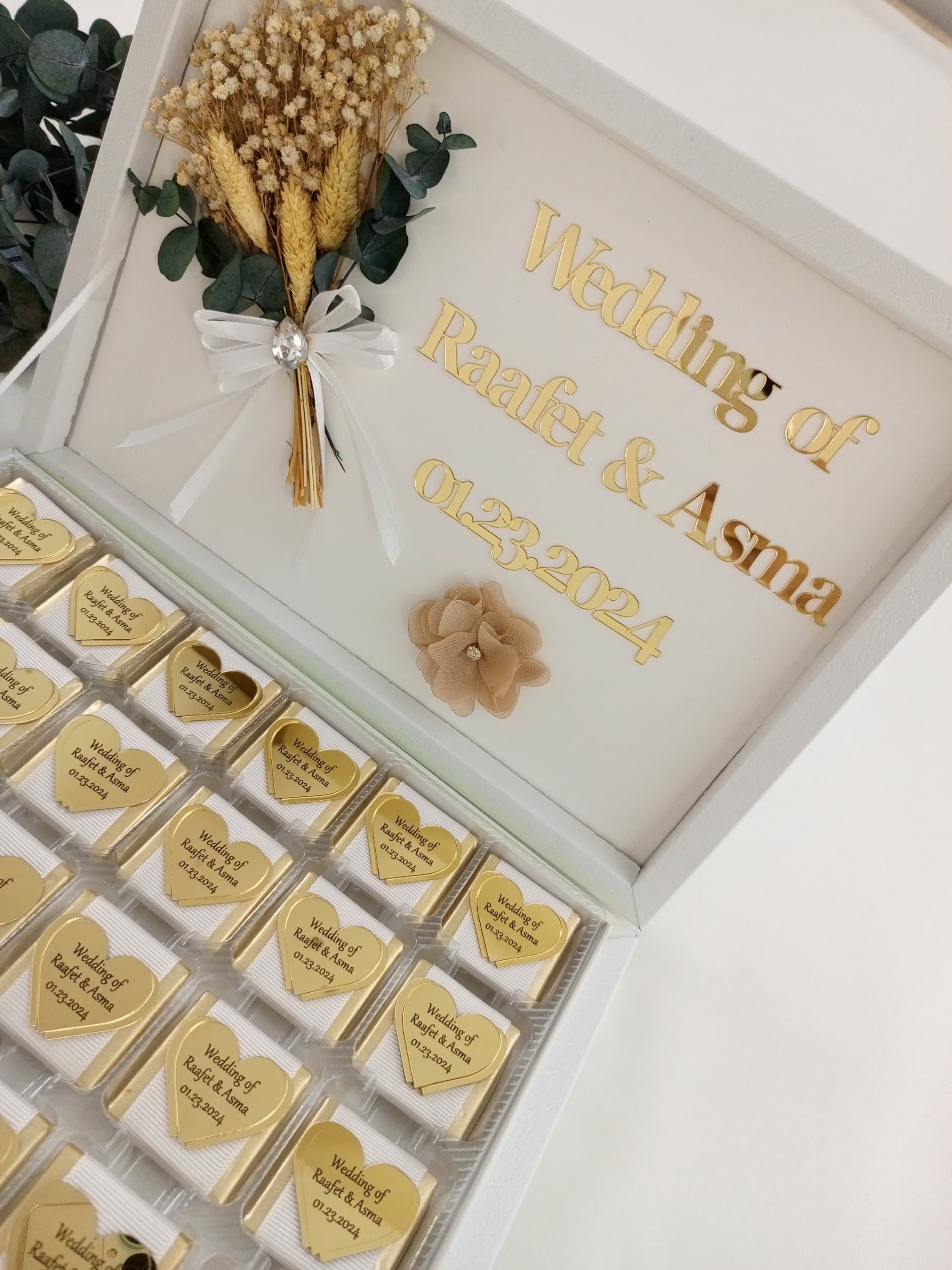 Luxury Wedding Chocolate Favors, Engagement Gift - image 5
