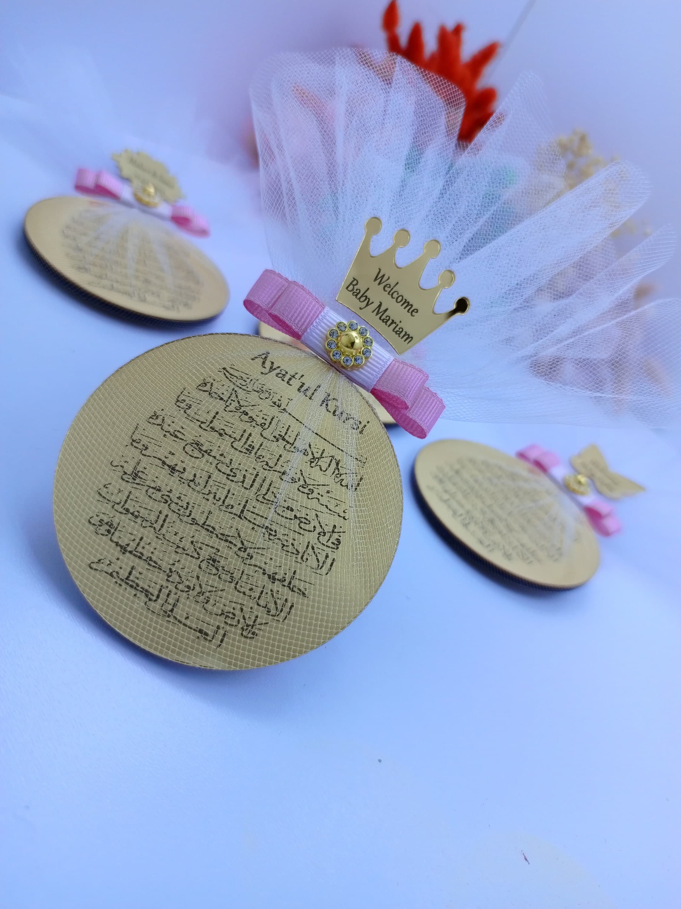 Ayatul Kursi Magnet Favor | Islamic Wedding, Baby Shower, Personalized - image 5