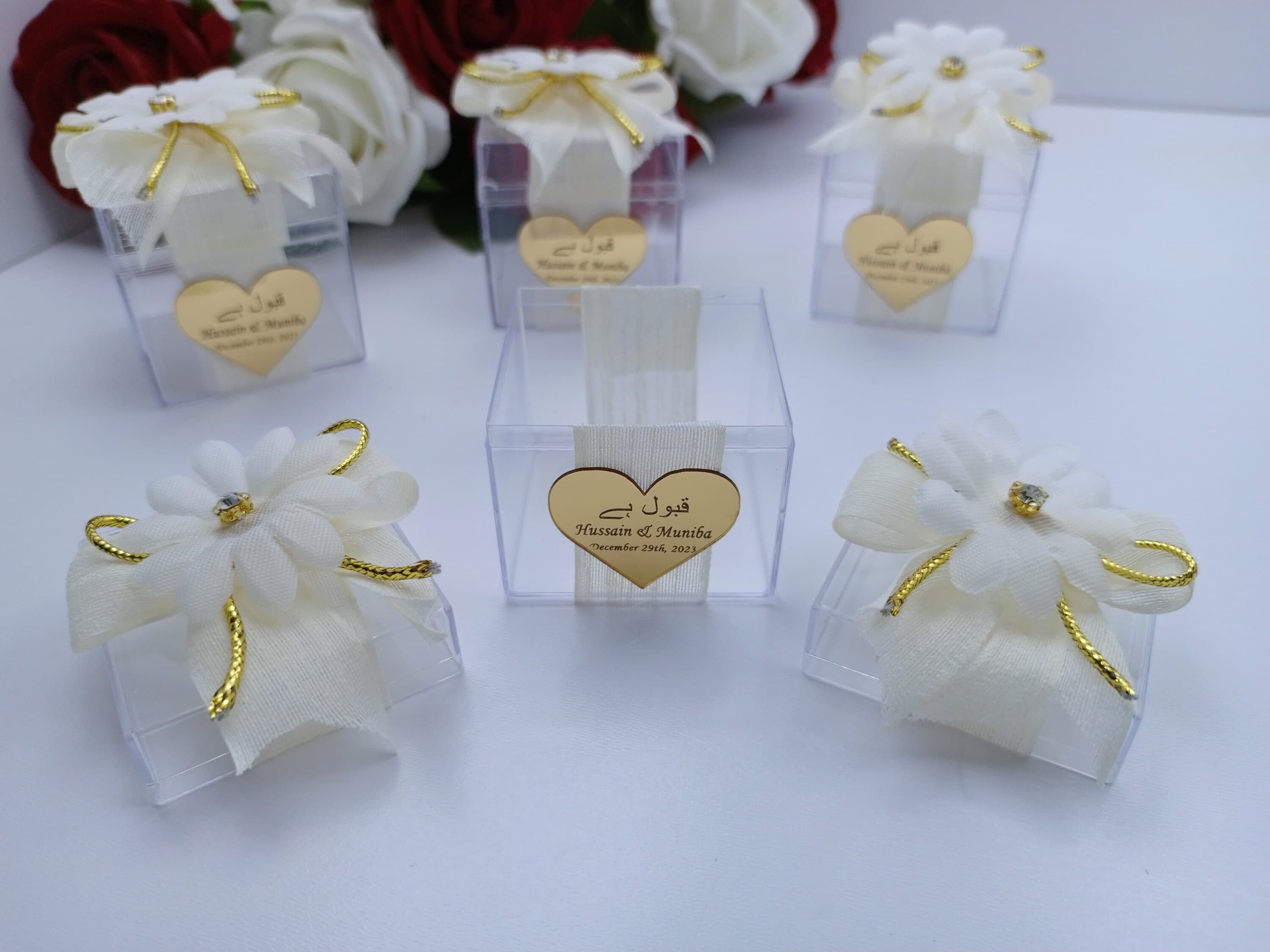 Decorated Favor Box | Islamic Wedding, Baby Shower, Eid