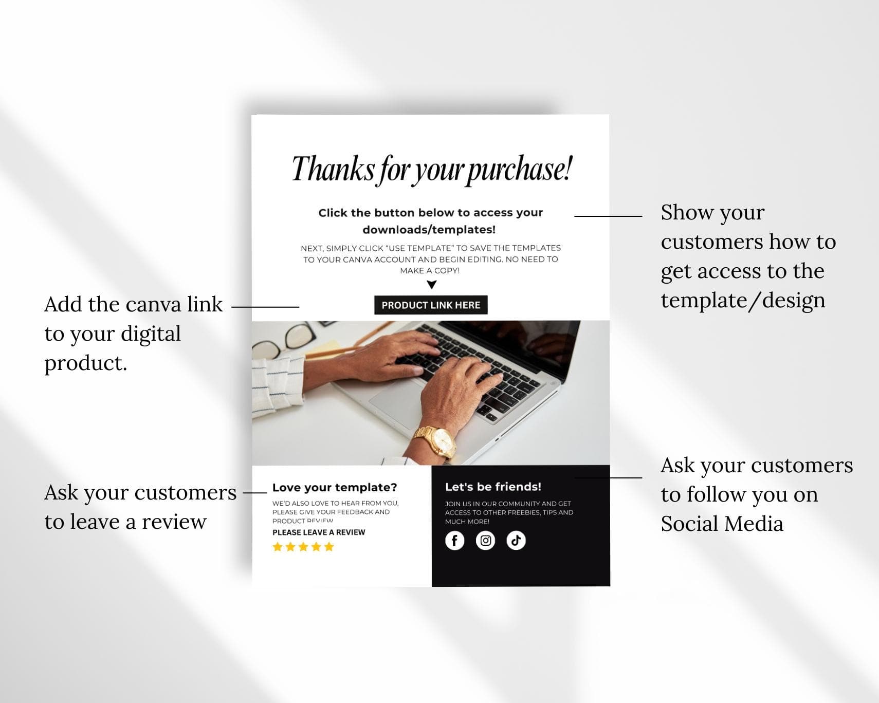 Canva Template Instructions Guide for Etsy Sellers (Digital Download) - image 3
