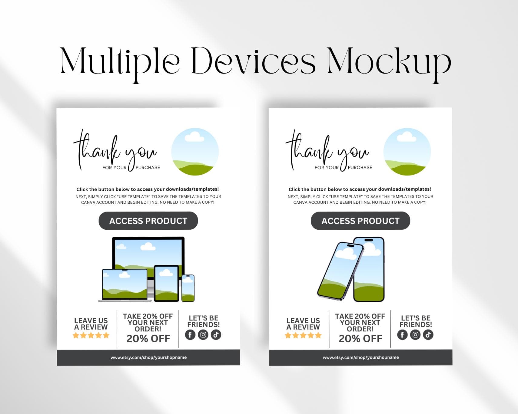 Canva Template Instruction Guide, Etsy Seller Link Page (Digital Download) - image 3