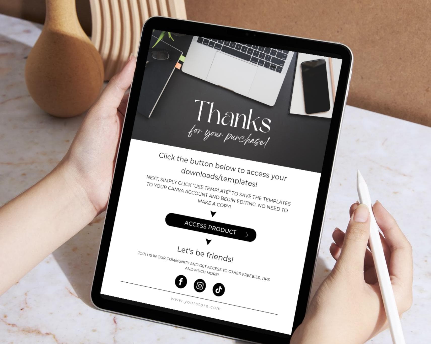 Canva Instruction Template, Digital Download Guide (PDF Canva) - image 5