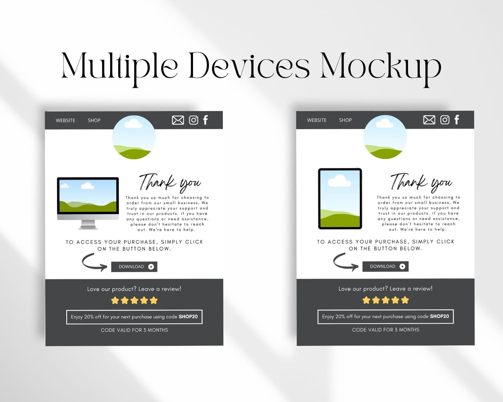 Canva Instruction Template, Etsy Seller Download Page (Digital Download) - image 4