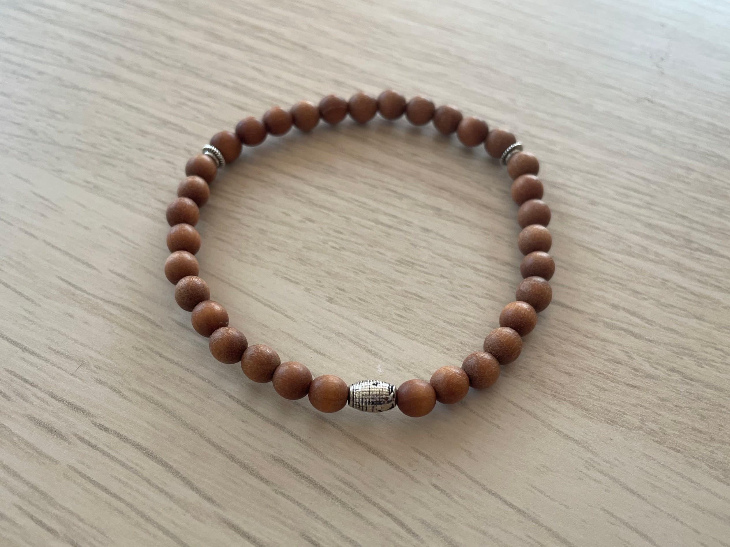 Light Sandalwood Tasbih Bracelet