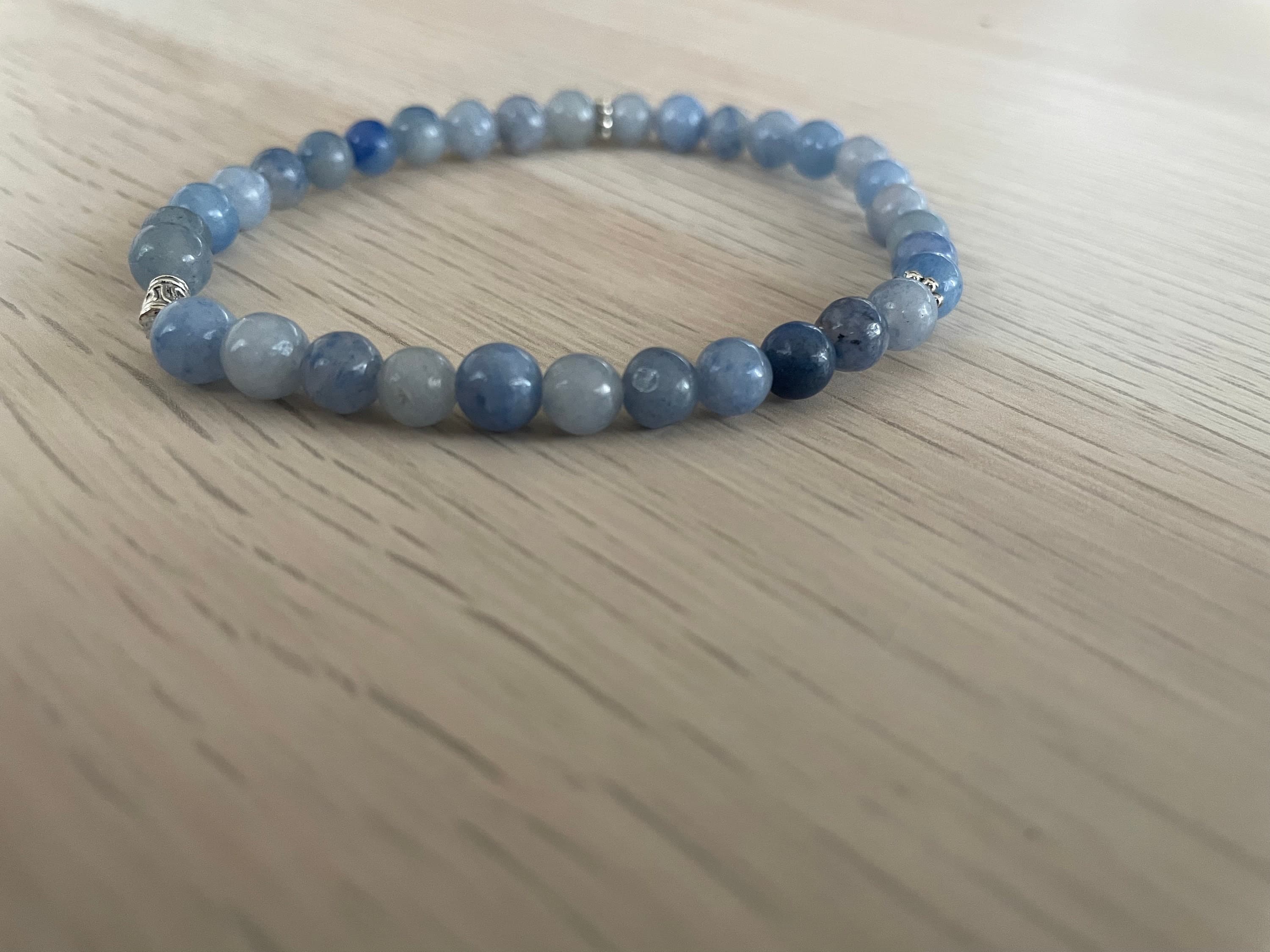 Blue Aventurine Tasbih Bracelet (33 beads)