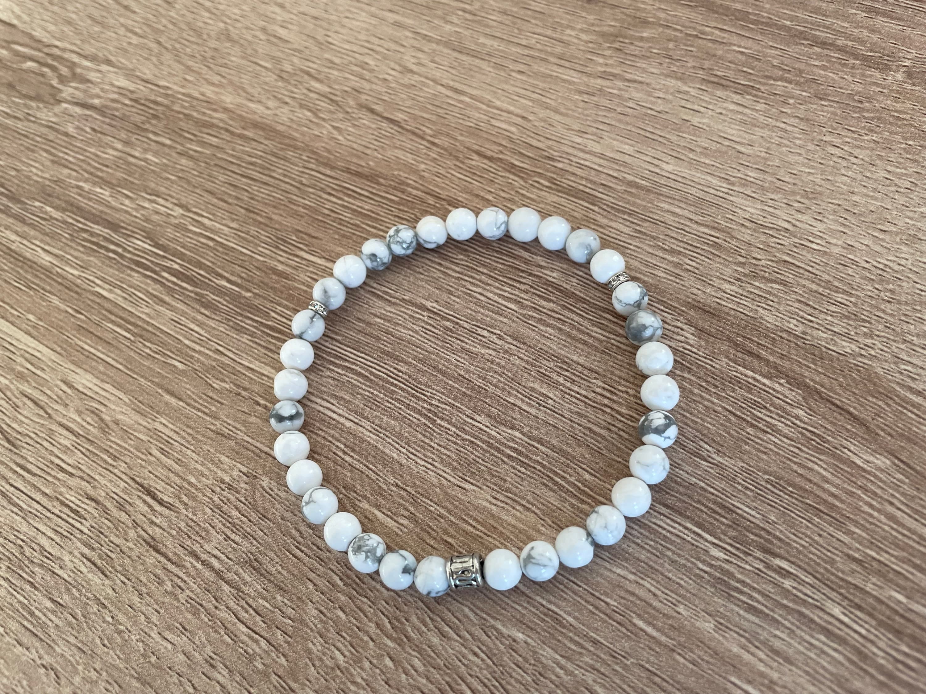 Howlite Tasbih Bracelet (33 Beads) - image 5