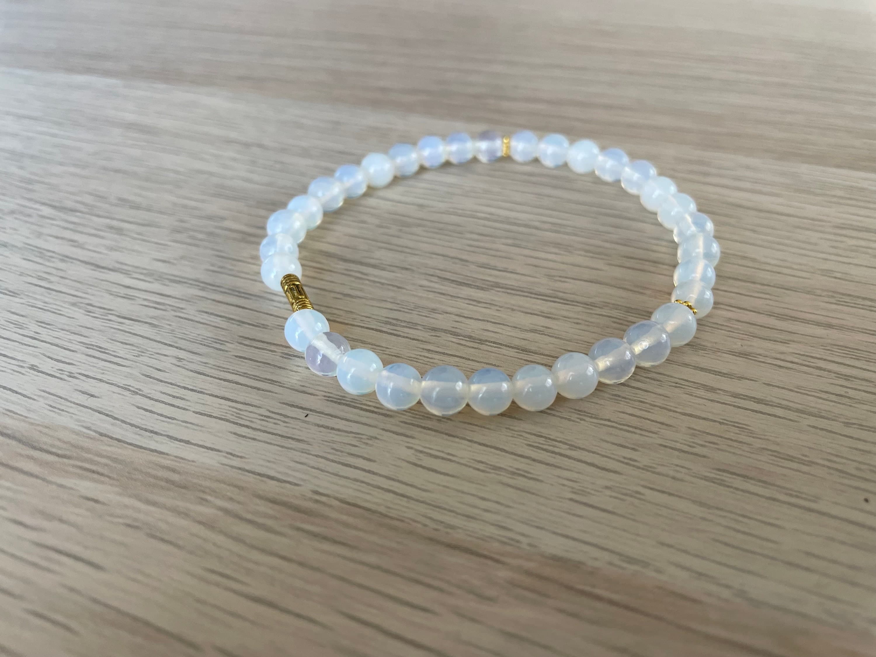 White Opalite Tasbih Bracelet - image 3