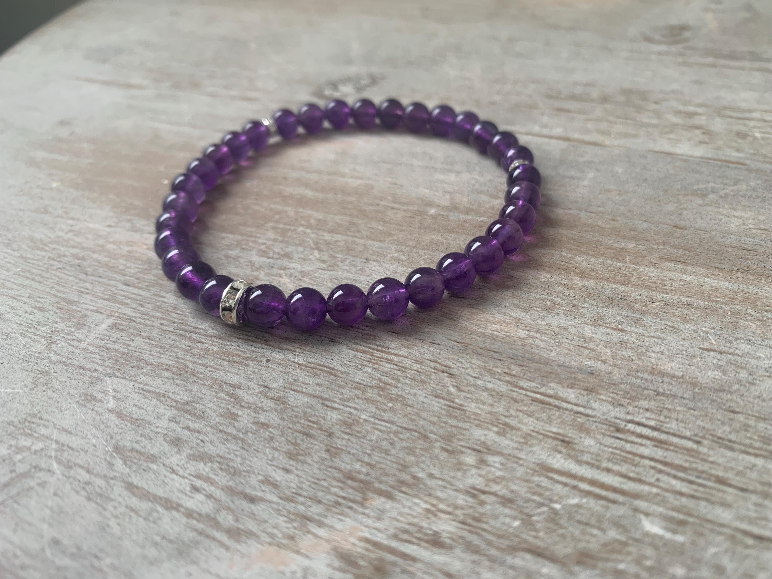 Amethyst Tasbih Bracelet (33 Beads) - image 3
