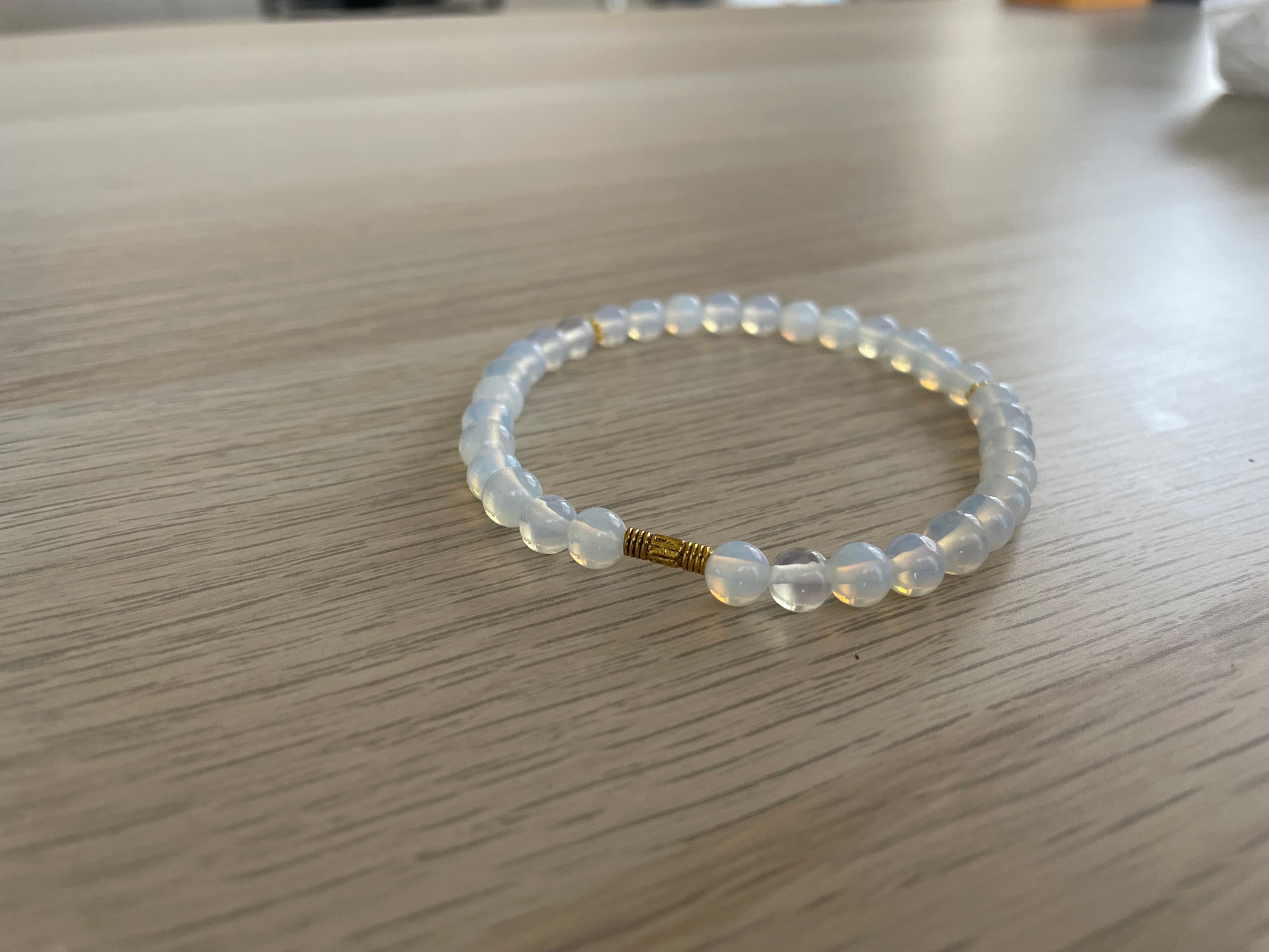White Opalite Tasbih Bracelet - image 5