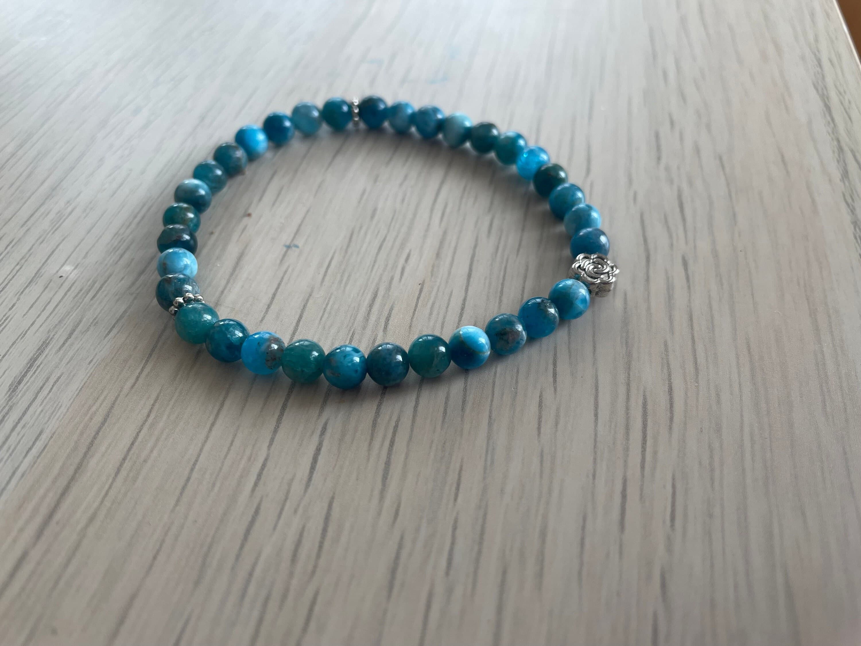 Apatite Tasbih Bracelet (33 Beads)