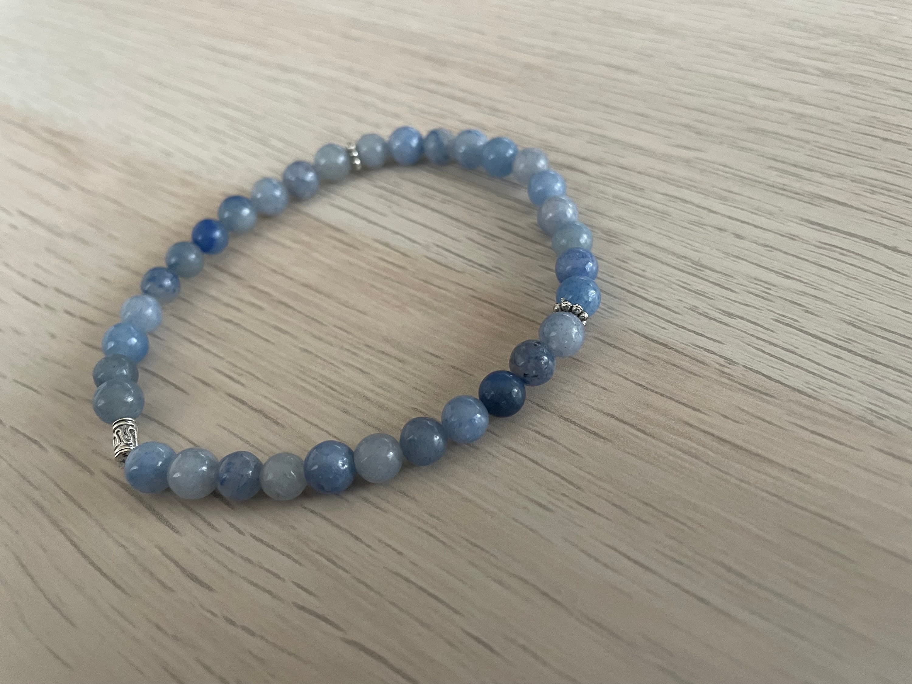Blue Aventurine Tasbih Bracelet (33 beads) - image 5