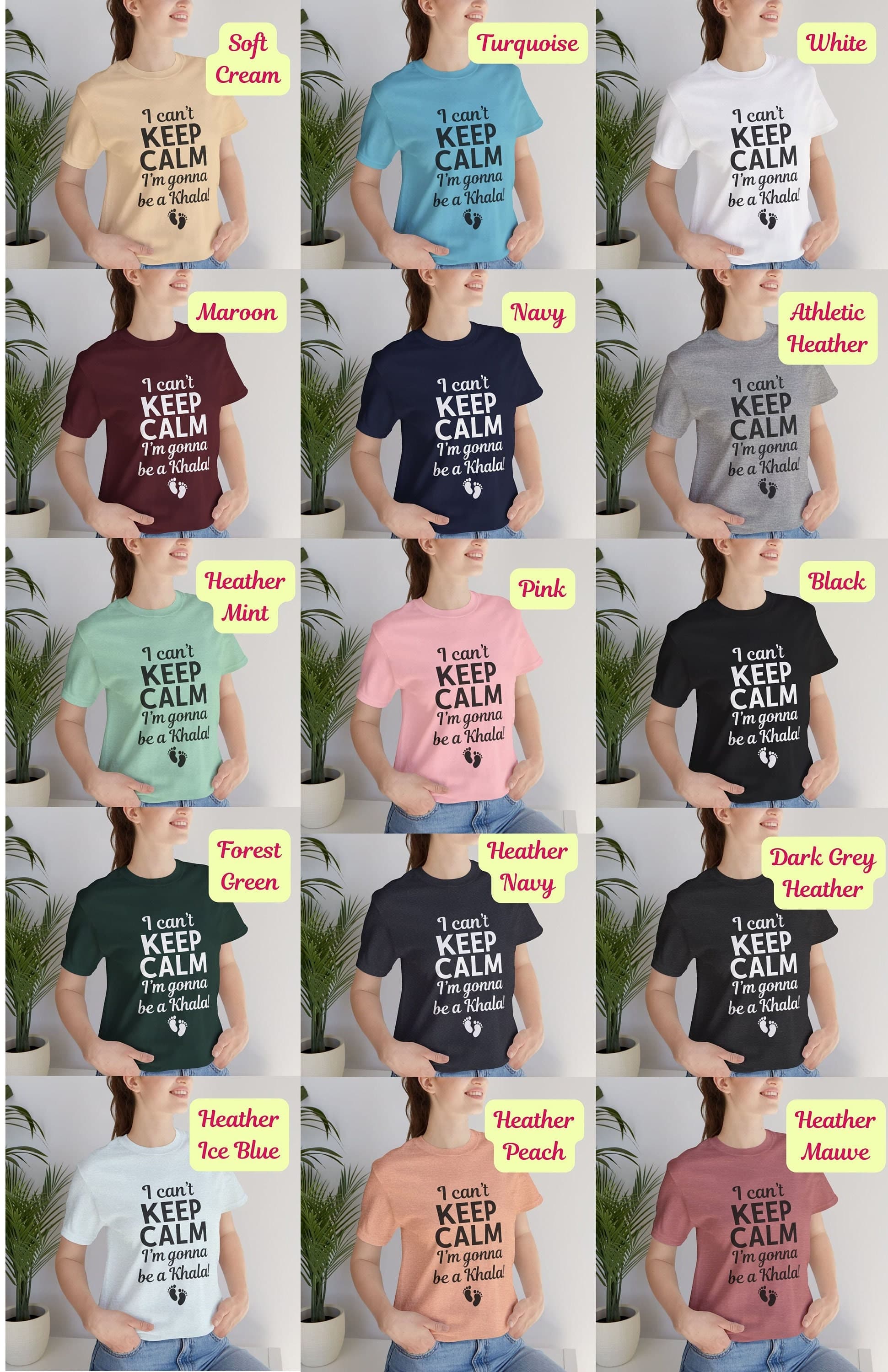 Promoted to Khala T-Shirt: Aunt Pregnancy Announcement Gift - image 3