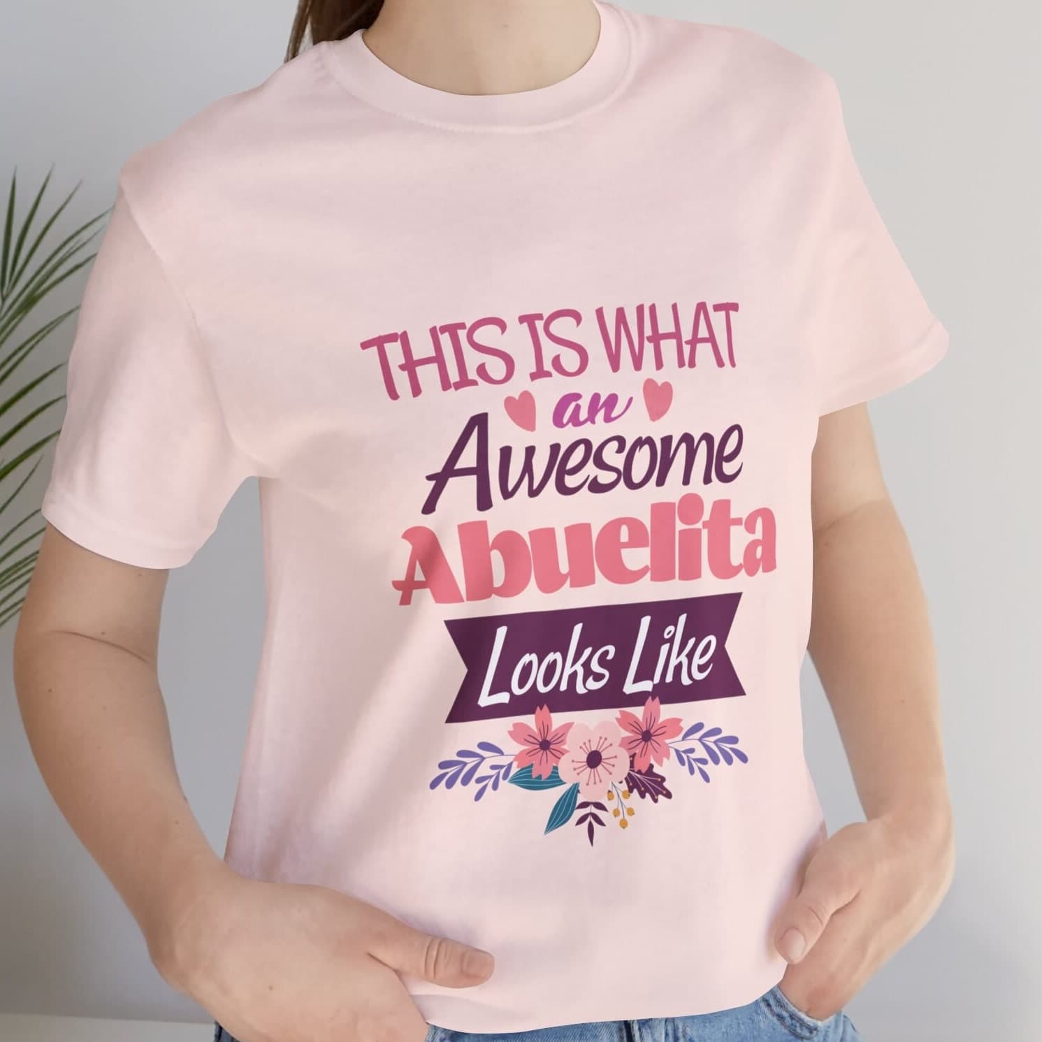 This is what an awesome abuelita looks like abuelita tshirt best abuelita gift for grandma custom gift grandma birthday gift cool grandma - image 3