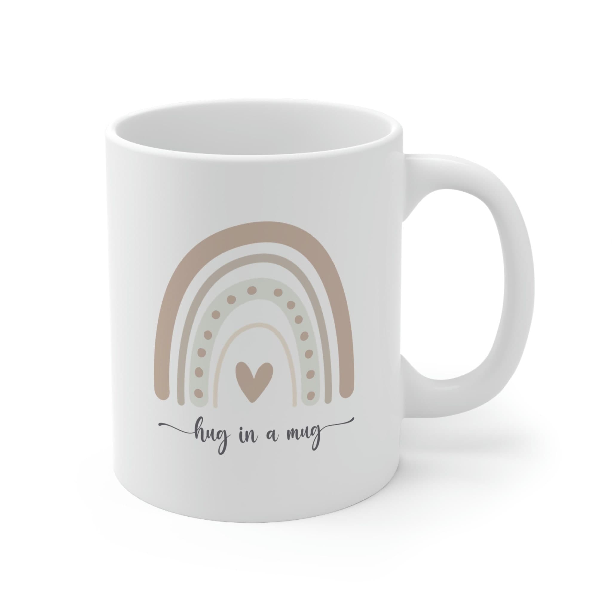 Hug in a Mug: Ceramic Coffee Mug - Thinking of You Gift - image 3
