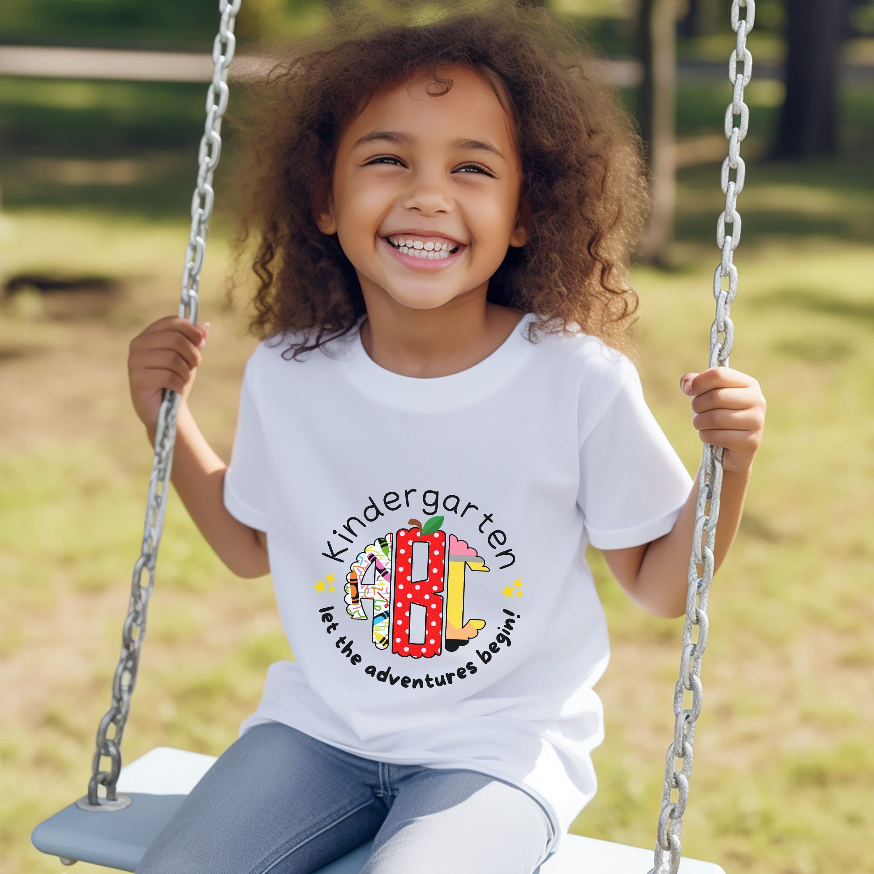 Kindergarten ABC Shirt: First Day of School Tee - image 3
