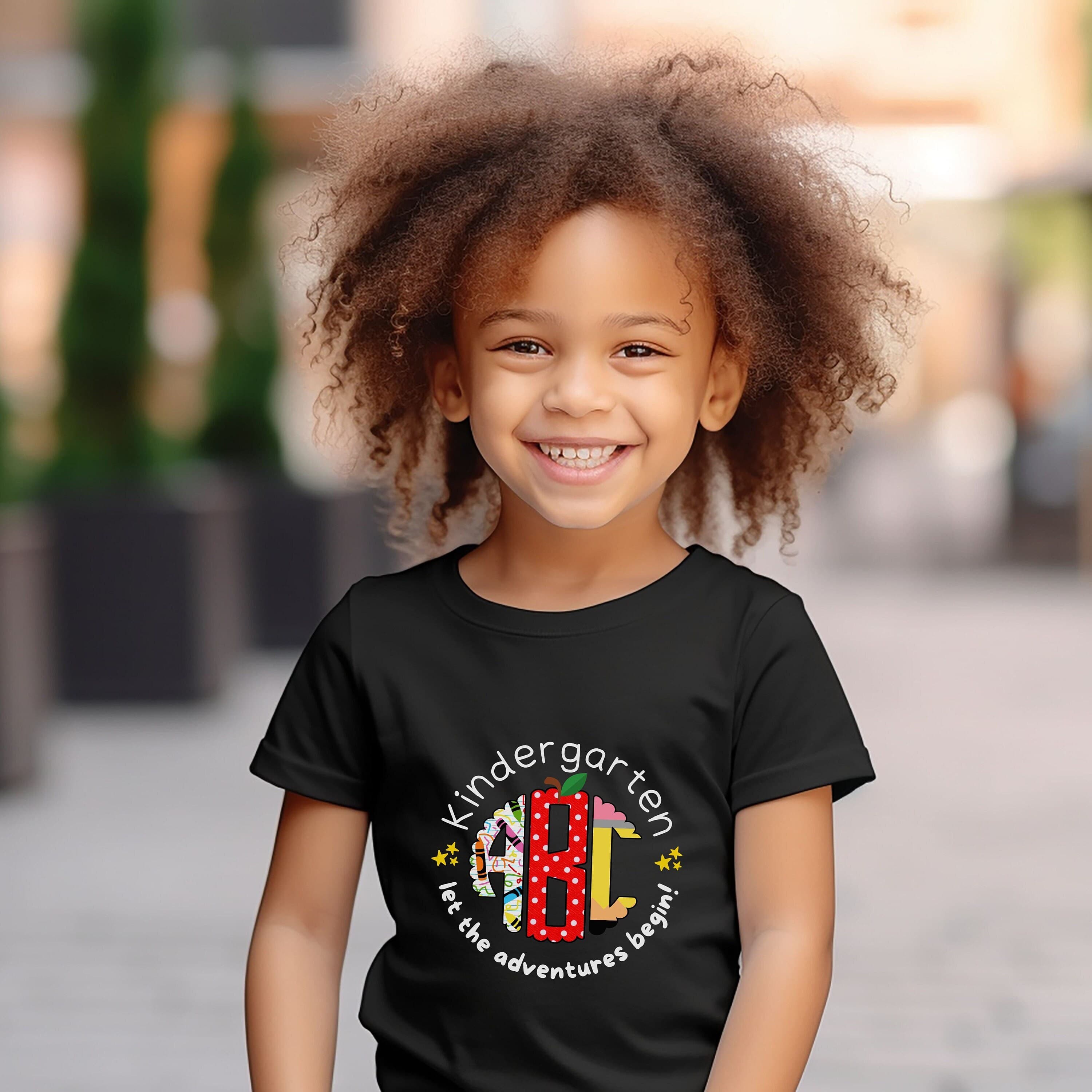 Kindergarten ABC Shirt: First Day of School Tee
