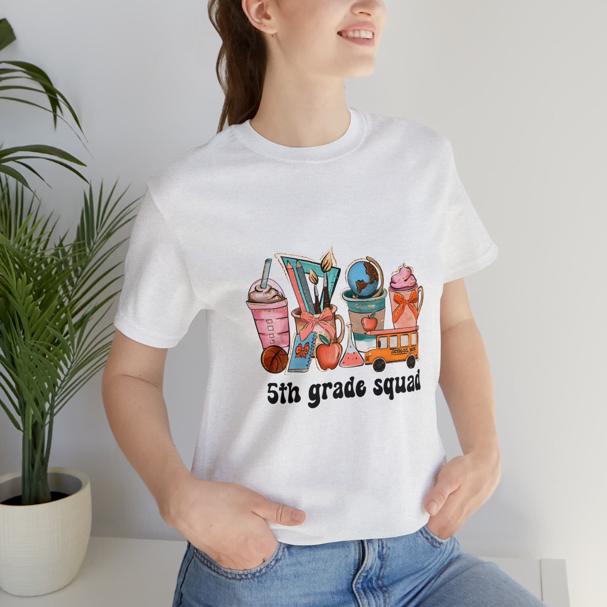 5th Grade Teacher Team Shirt: Retro Back To School Tee - image 5