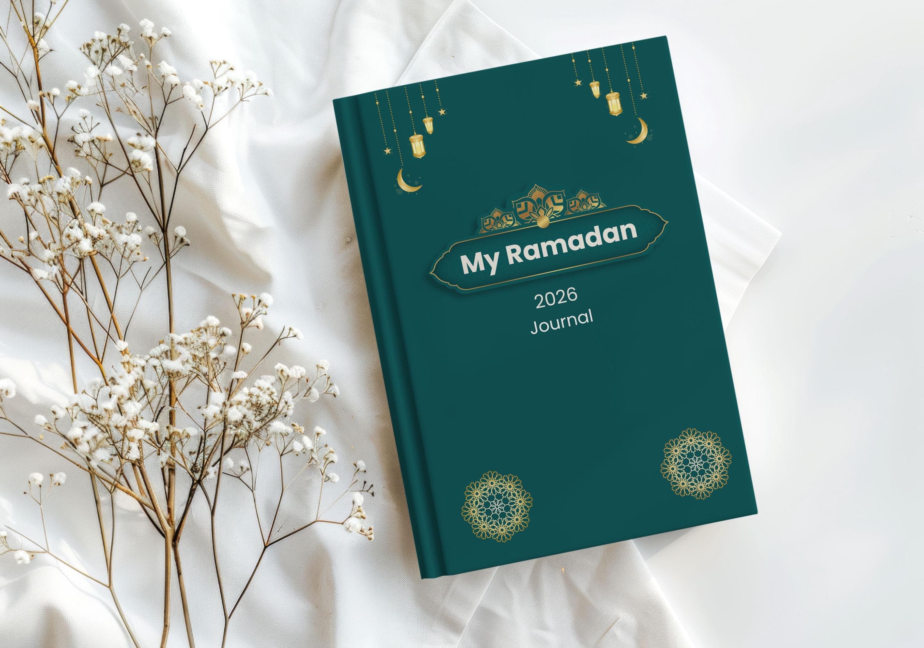 Ramadan 2026 Journal Hardcover Matte | Reflection Notebook