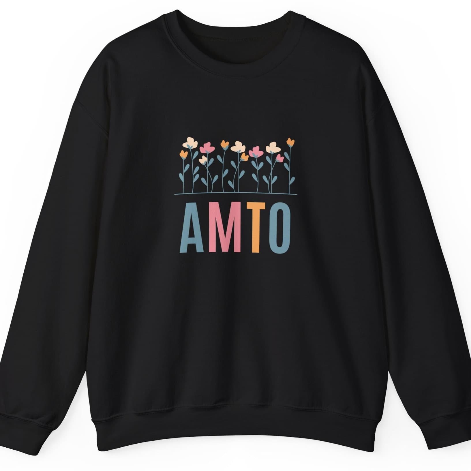 Floral Aunt Sweatshirt, Arabic Auntie Era Sweater - image 4