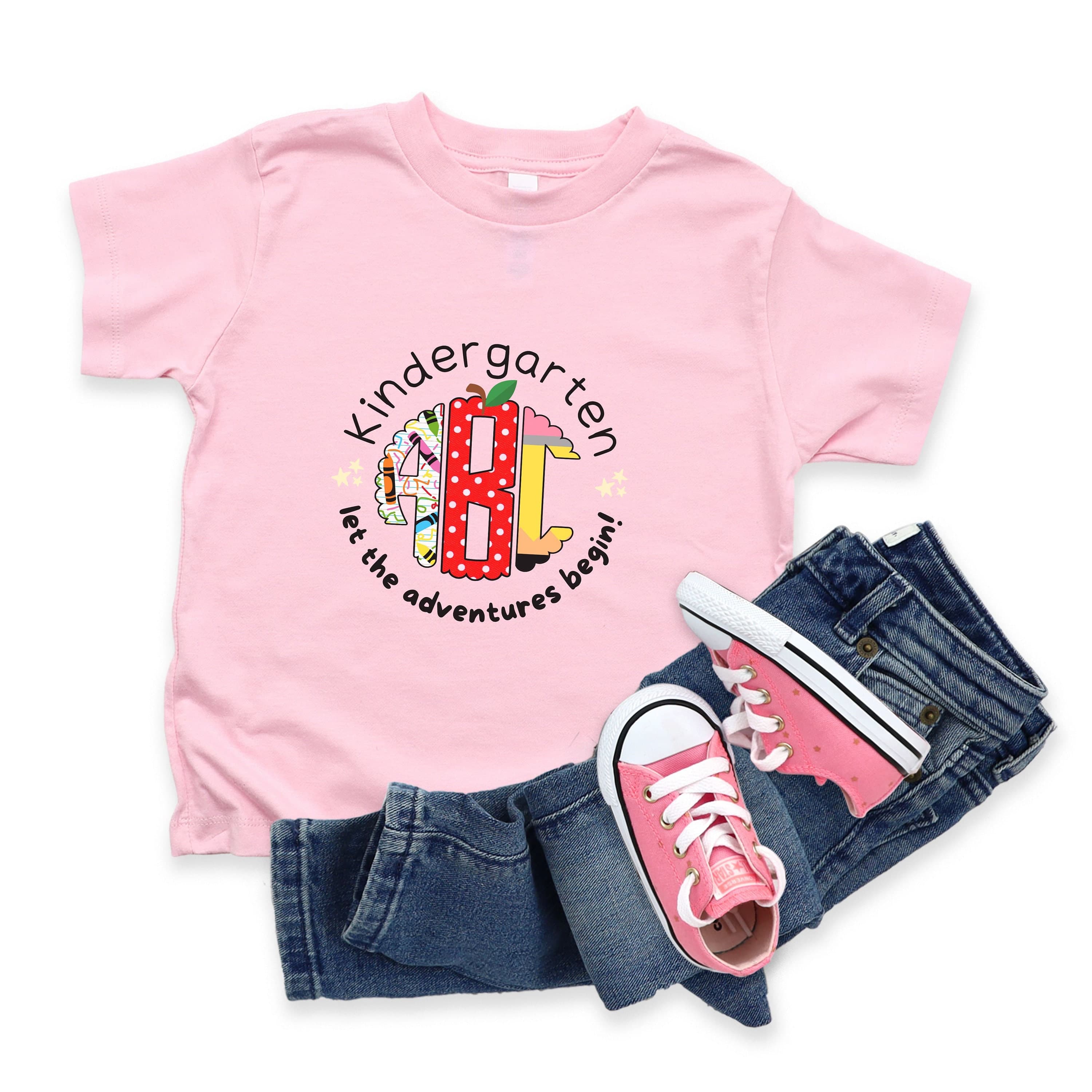 Kindergarten ABC Shirt: First Day of School Tee - image 4