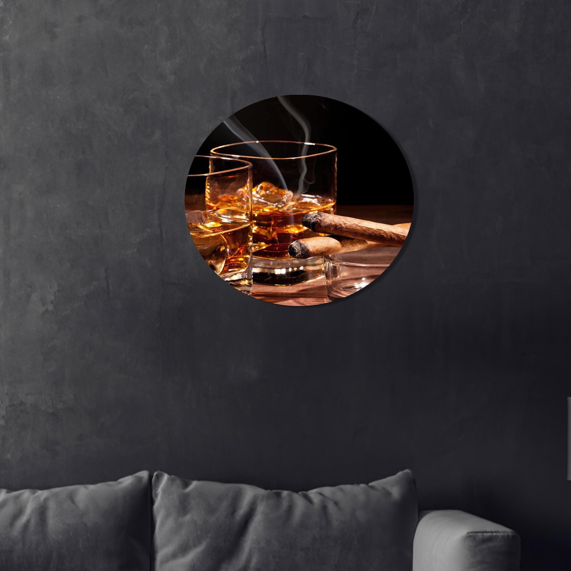 Bar Glass Wall Art, Cigar Glass Wall Art, Whiskey Tempered Glass, Modern Tempered Glass, Glass Custom For Art, Gift For Her, - image 4