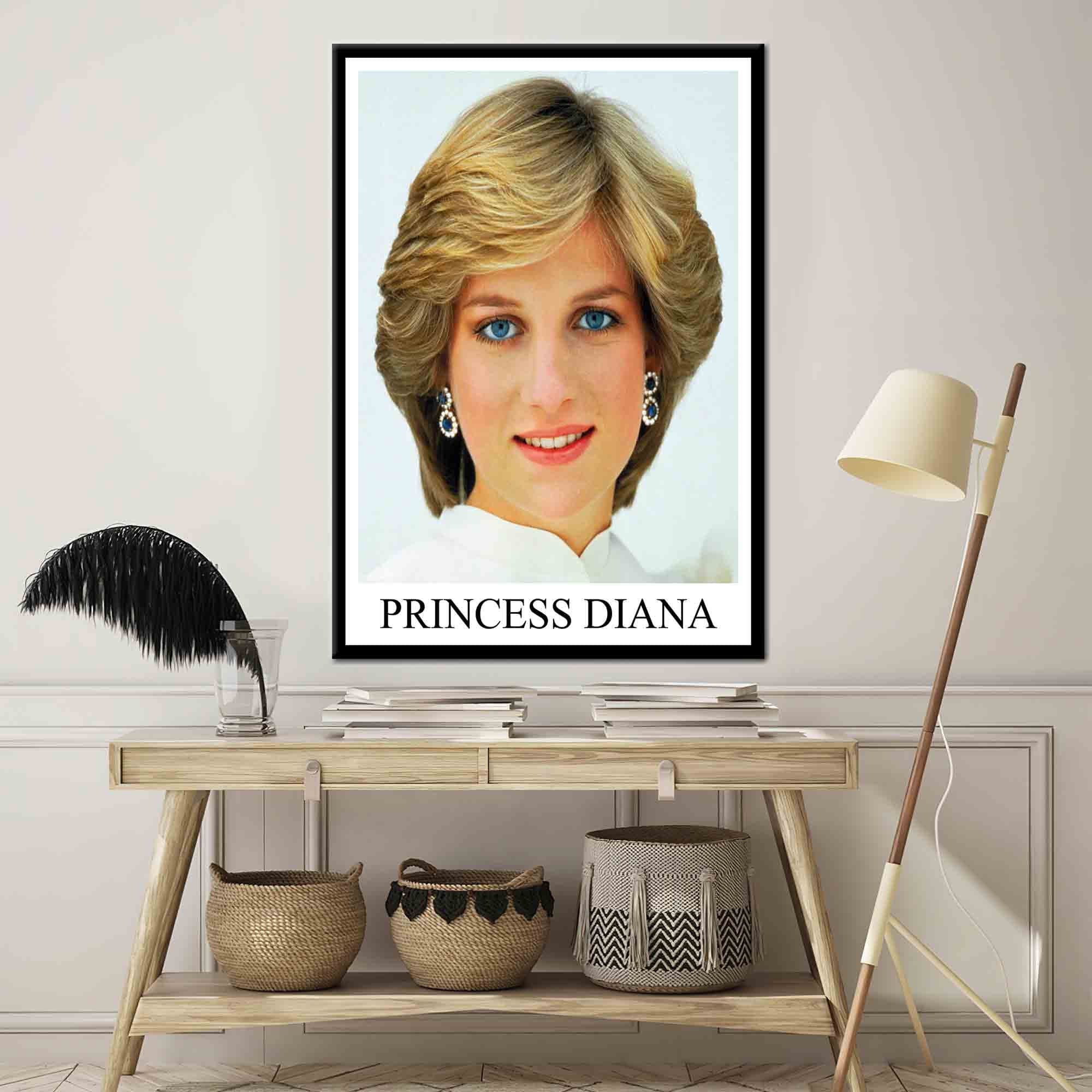 Princess Diana, Princess Diana Poster, Princess Diana Print, Princess Diana Canvas, Princess Diana Wall Art, Famous Wall Art, Famous Poster, - image 5
