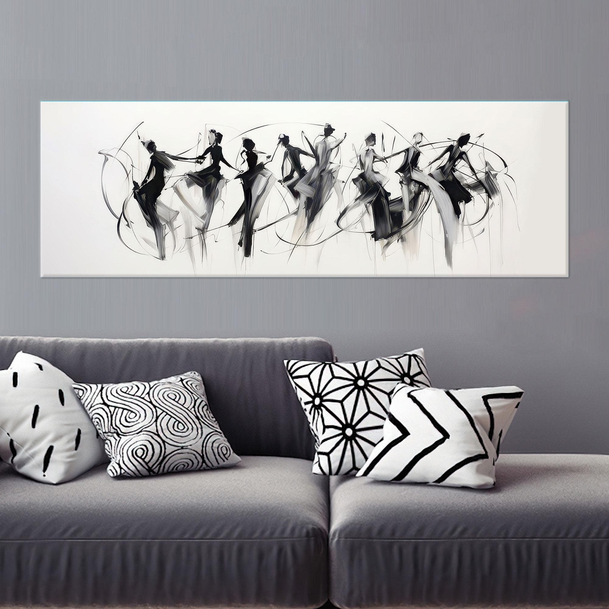 Moon Phases Canvas Art: Lunar Eclipse Wall Decor - image 4