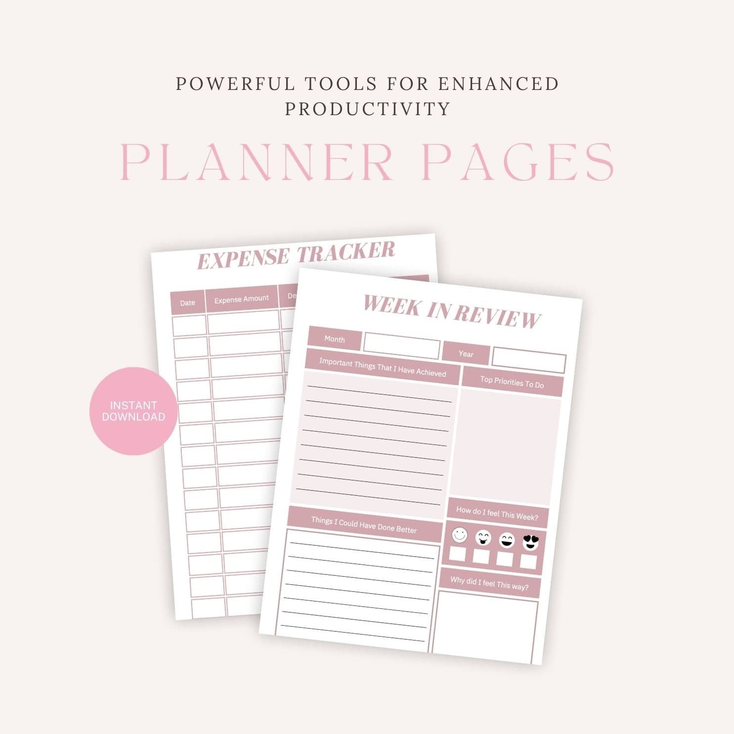 Digital Planner | That Girl Planner | Monthly Planner | Undated Planner | GoodNotes Planner | iPad Planner | Ultimate Life Planner - image 3