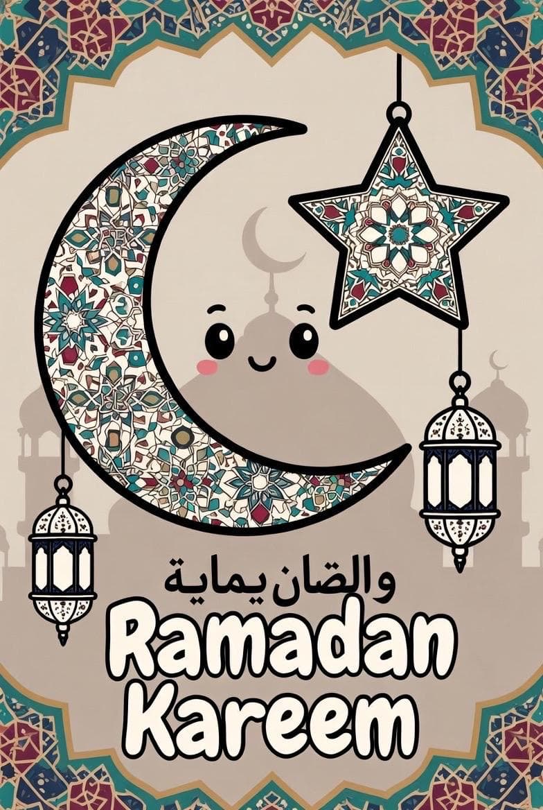 Ramadan Coloring Book for Kids & Adults | Islamic Activity Pages | Eid Mubarak Fun | Digital Download