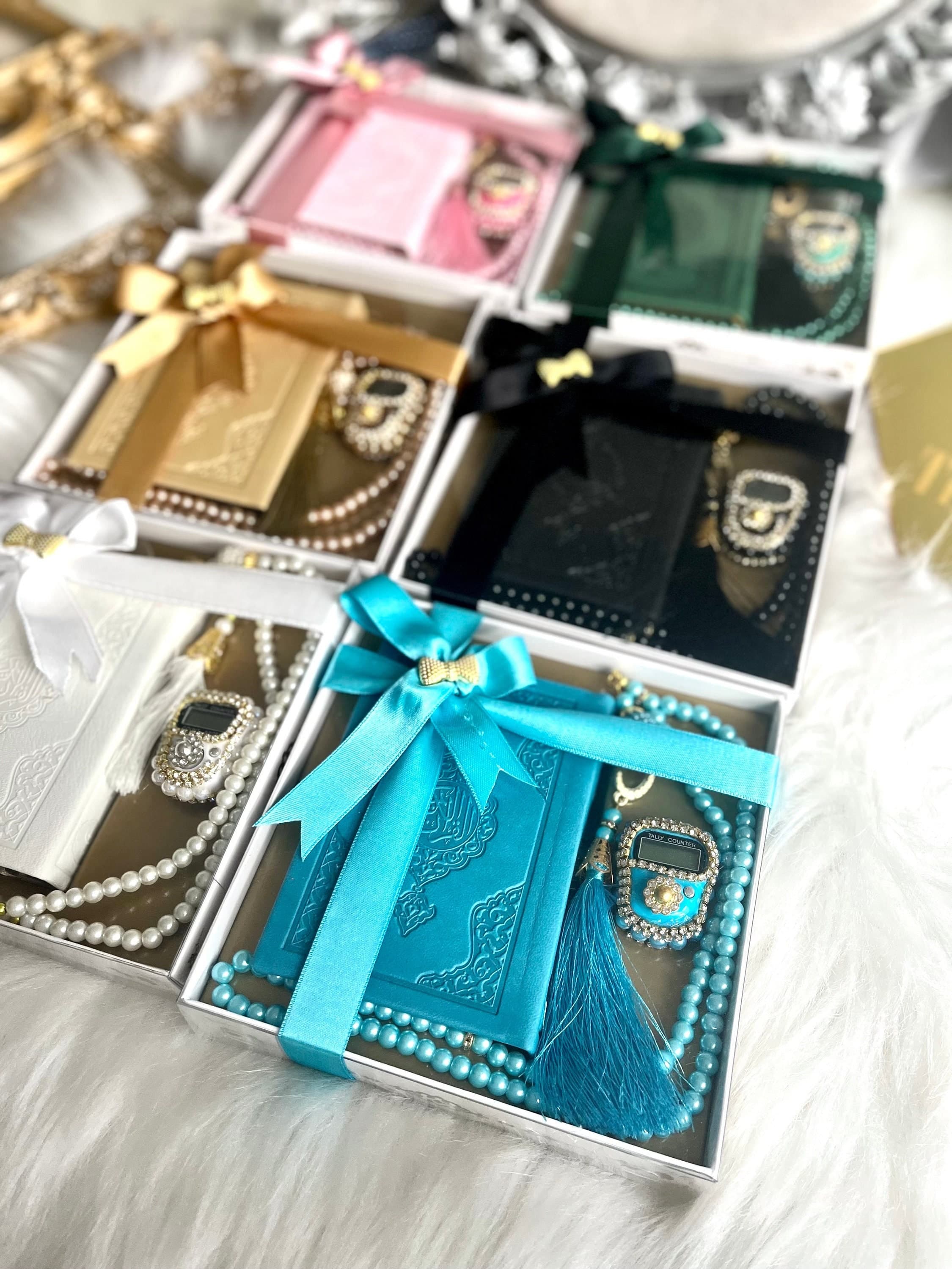 Islamic Gift Set Quran Tasbih, Ramadan Gift, Digital Tasbih Set, Islamic Favors, Muslim Gift Set, Finger Counter, Ramadan Kareem, Eid Gift