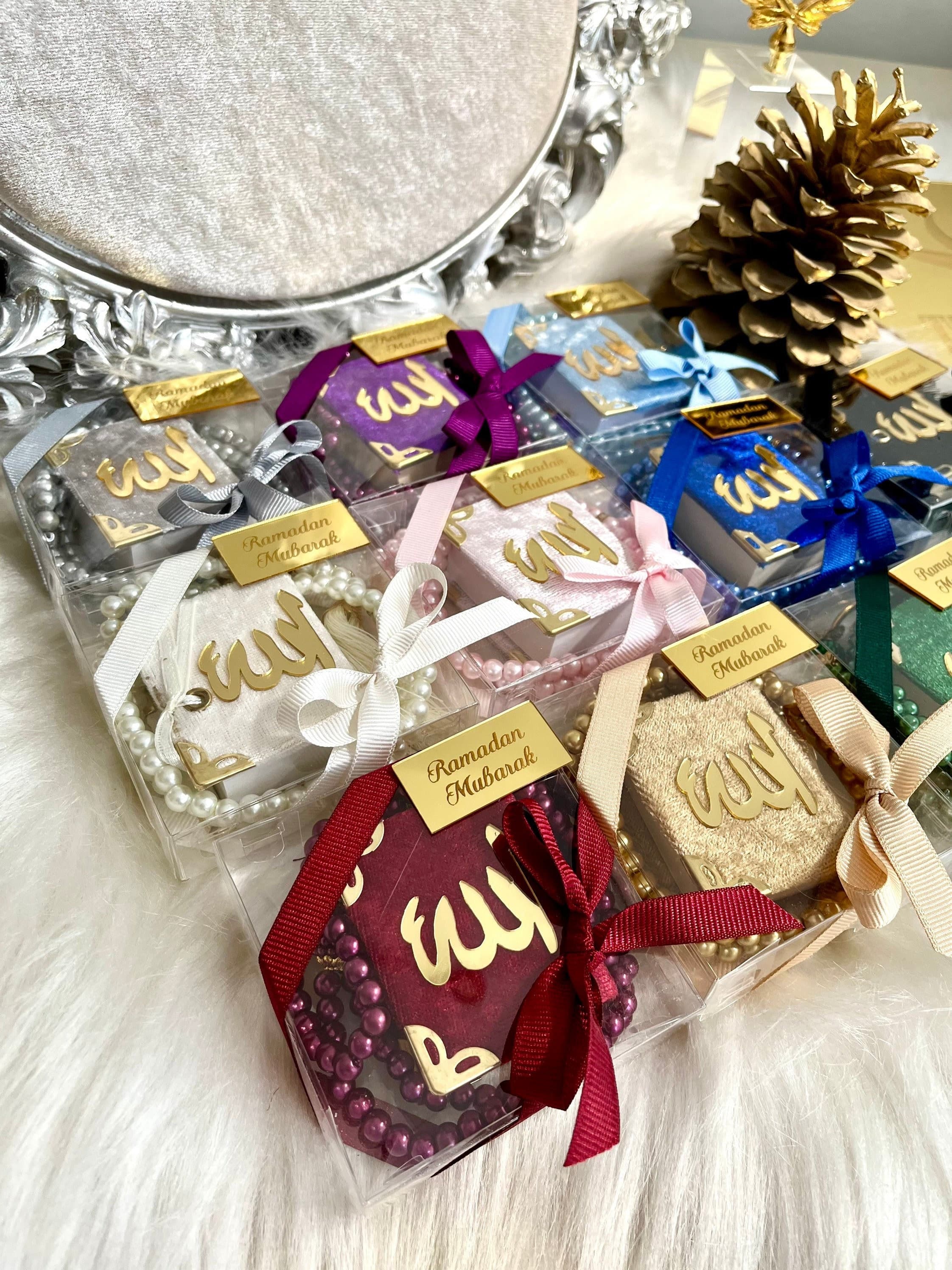Custom Mini Quran Gift Set, Ramadan Mubarak, Eid Gift Set, Personalized Islamic Gift, Arabic Quran and Tasbih Set, Ameen Gift, Muslim Favors
