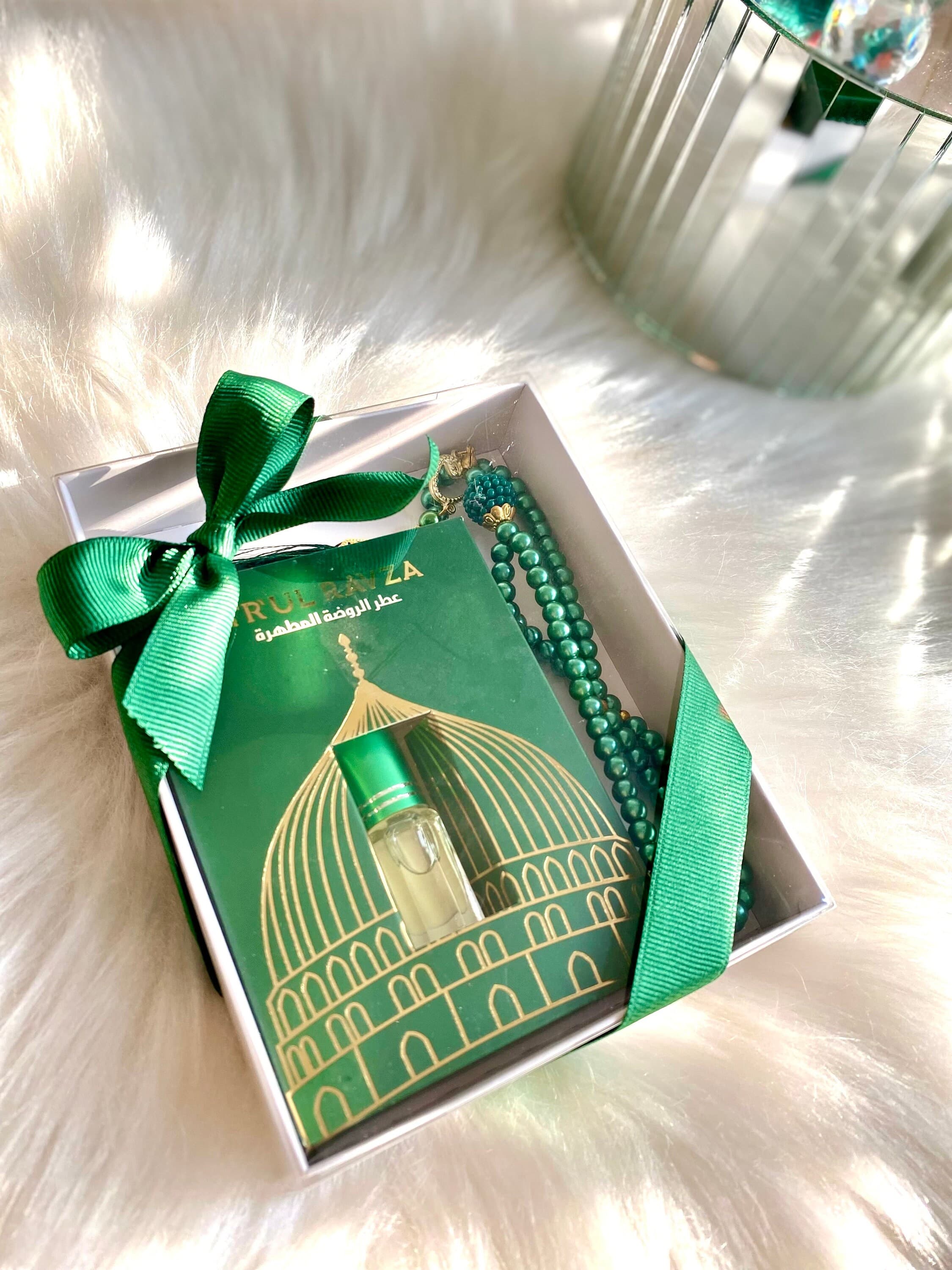 Islamic Gift Set, Oud Essence, Tasbih Prayer Beads, Ramadan Eid Gift