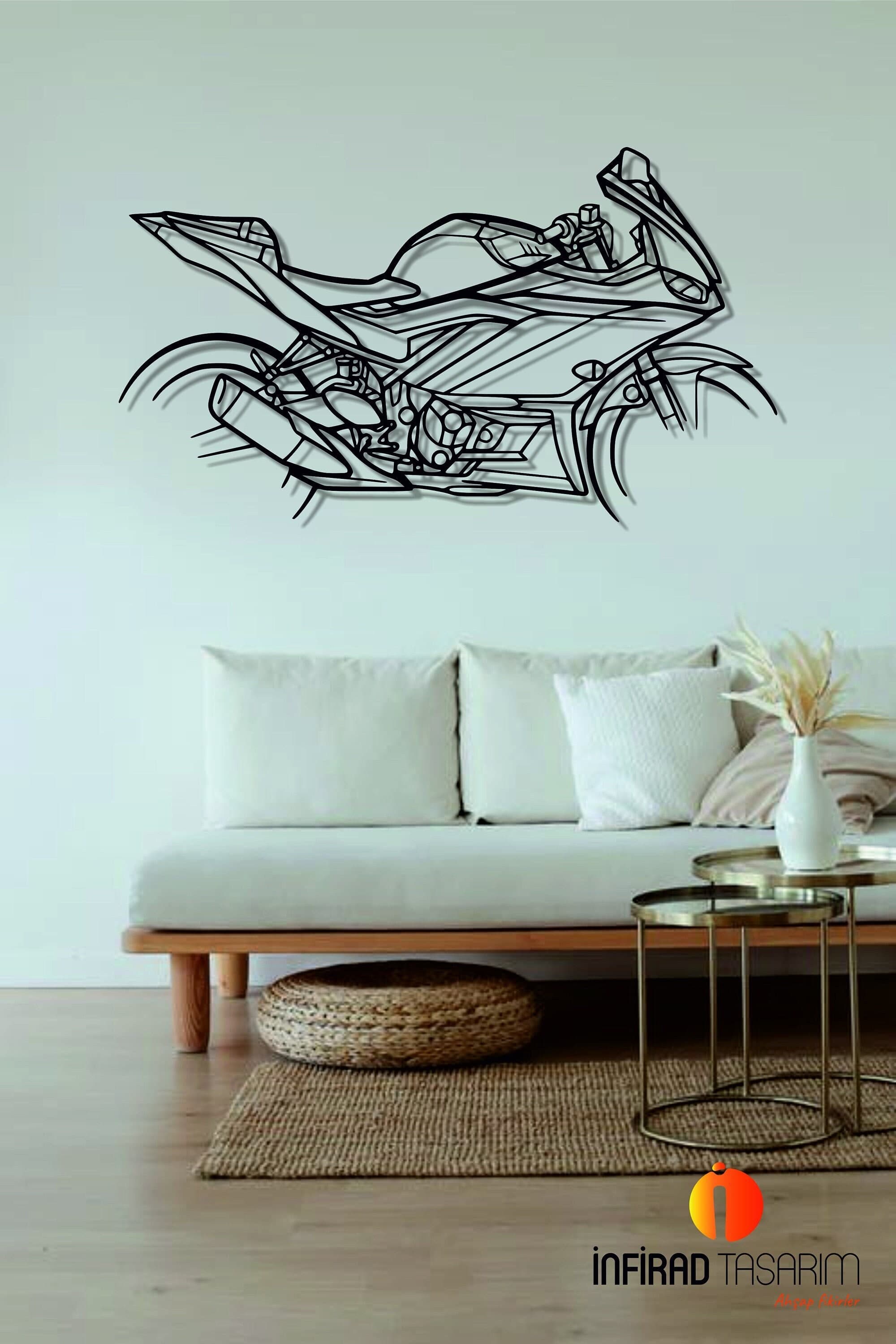 Motor Metal Wall Art | Motorcycle Wall Decor | Custom Motorcycle Wall Art | Metal Wall Decor | Gift Decor