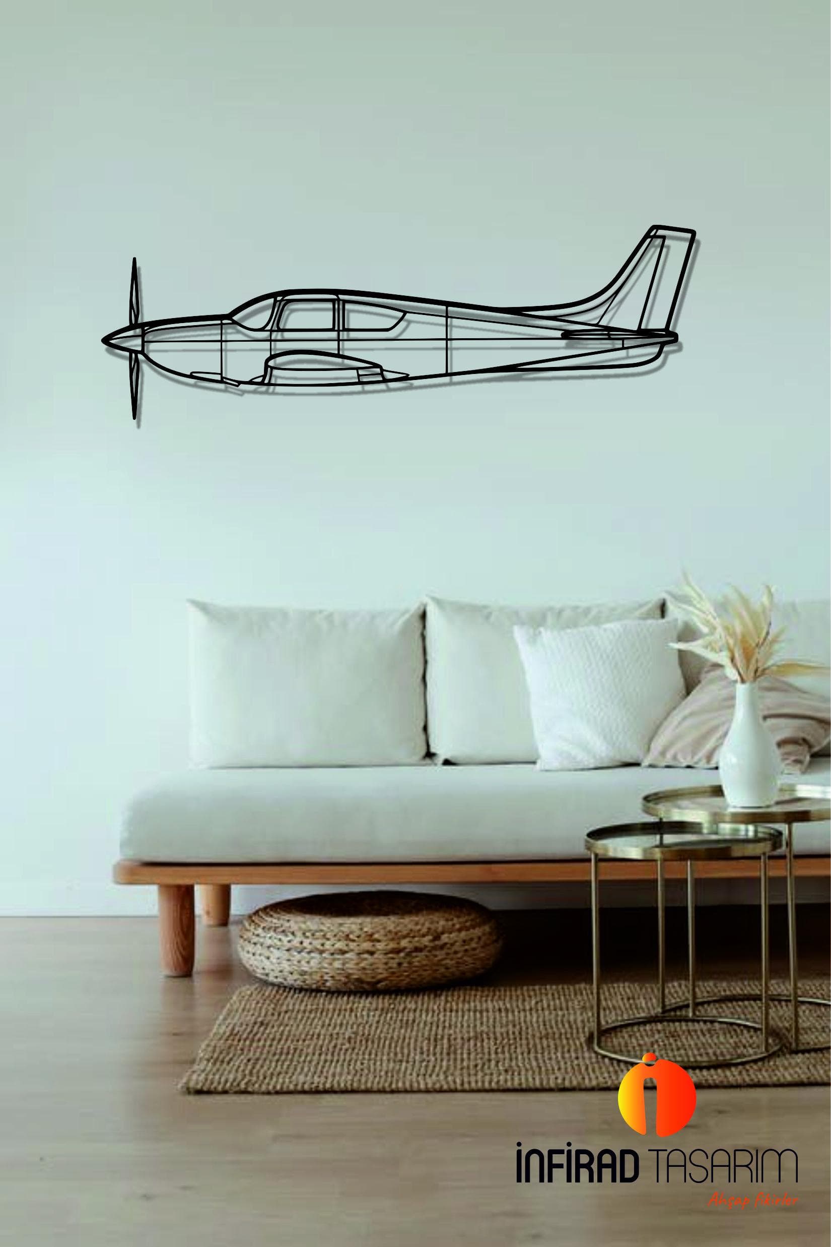 Eagle Aircraft Metal Wall Art | Airplanes Wall Art | Airplanes Home Decor l Gift Metal Decor l Minimalist Decor