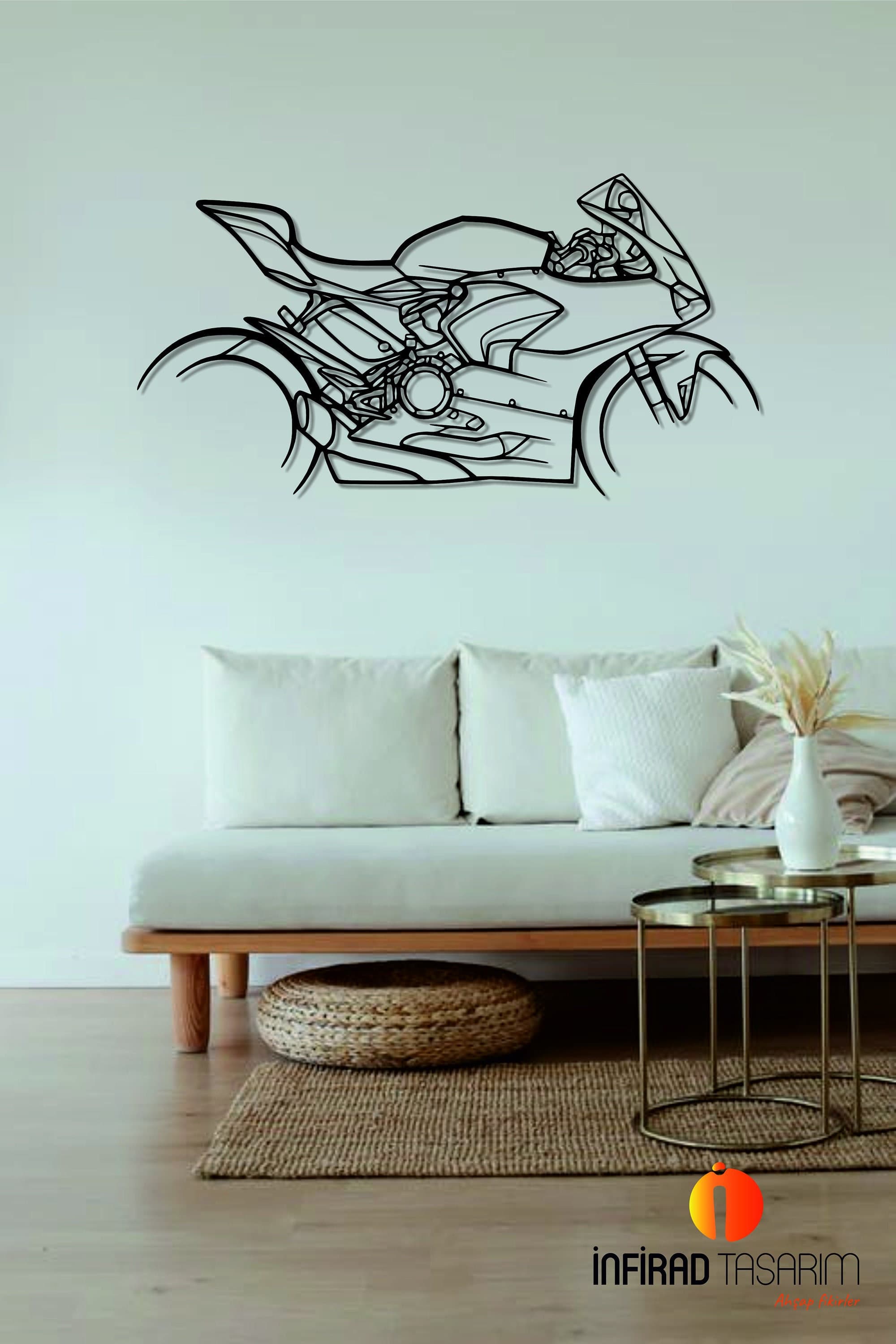 Motor Metal Wall Art | Motorcycle Wall Decor | Custom Motorcycle Wall Art | Metal Wall Decor | Gift Decor