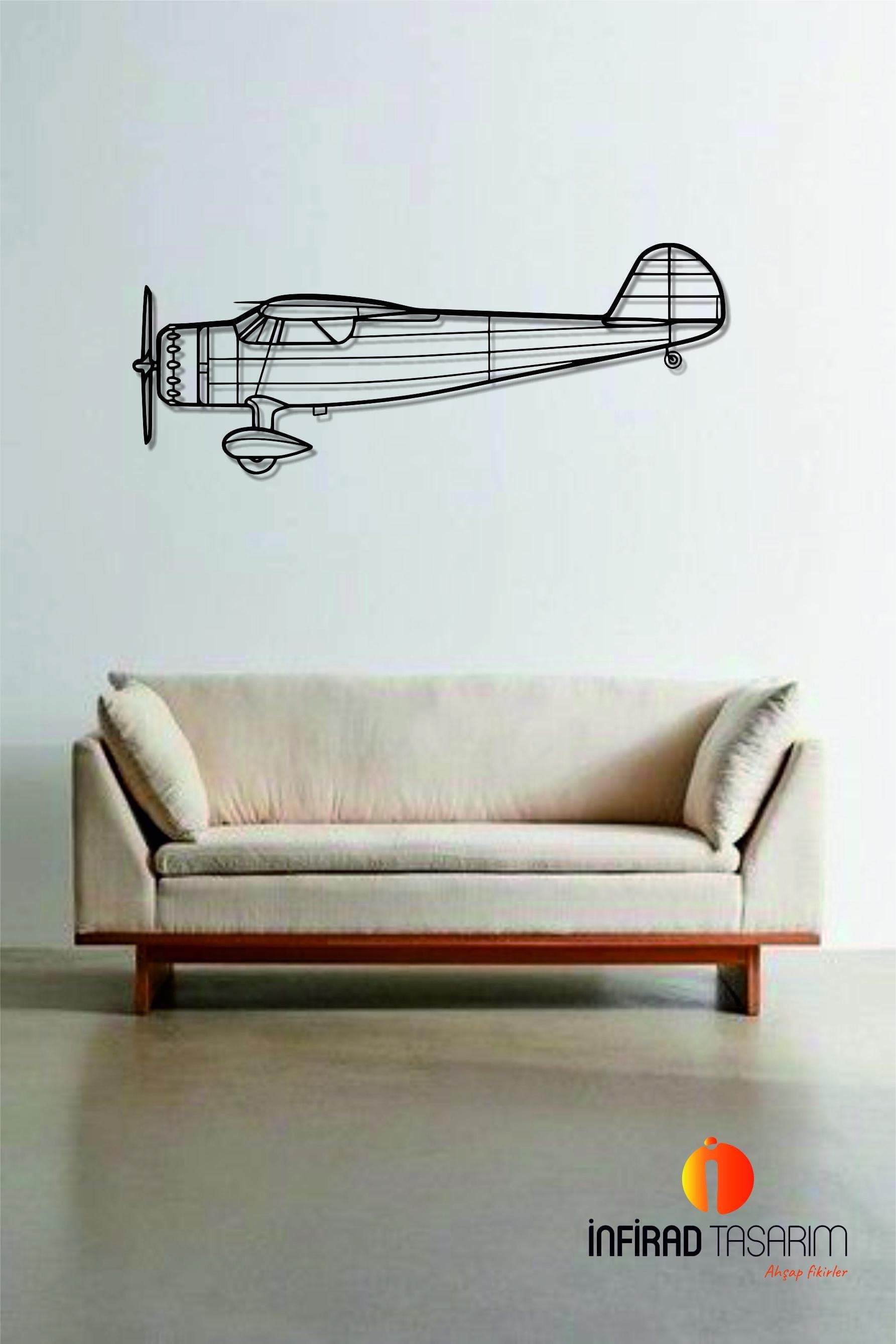 C-165 Airplanes Metal Wall Art | Airplanes Wall Art | Airplanes Home Decor l Gift Metal Decor l Minimalist Decor - image 3