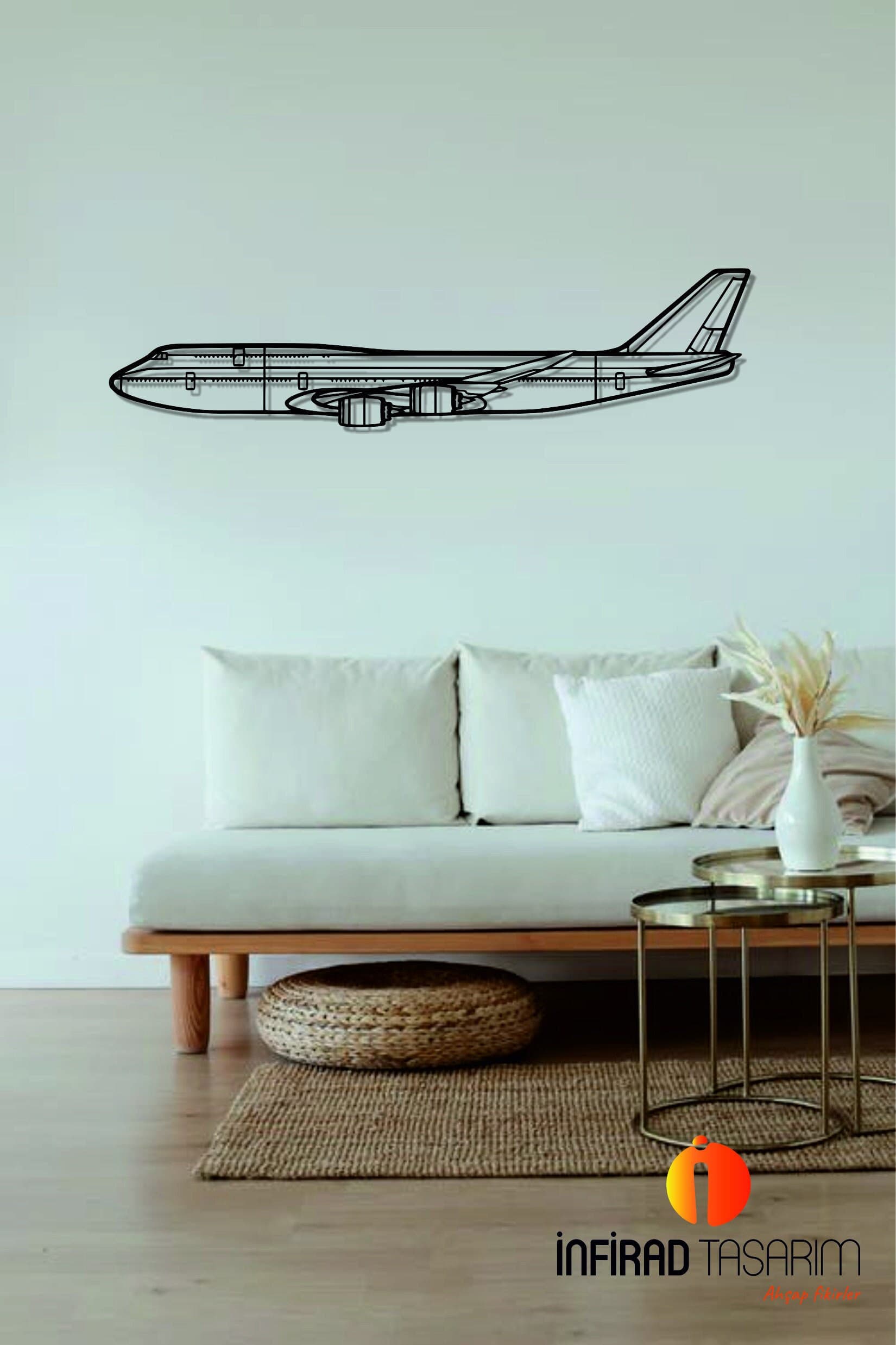 747-8Airplanes Metal Wall Art | Airplanes Wall Art | Airplanes Home Decor l Gift Metal Decor l Minimalist Decor