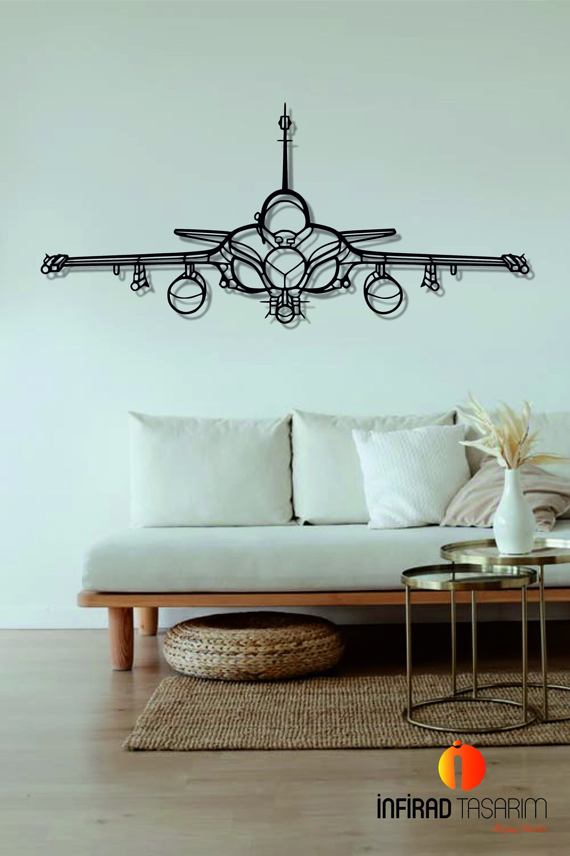 Rafale Airplanes Metal Wall Art | Airplanes Wall Art | Airplanes Home Decor l Gift Metal Decor l Minimalist Decor