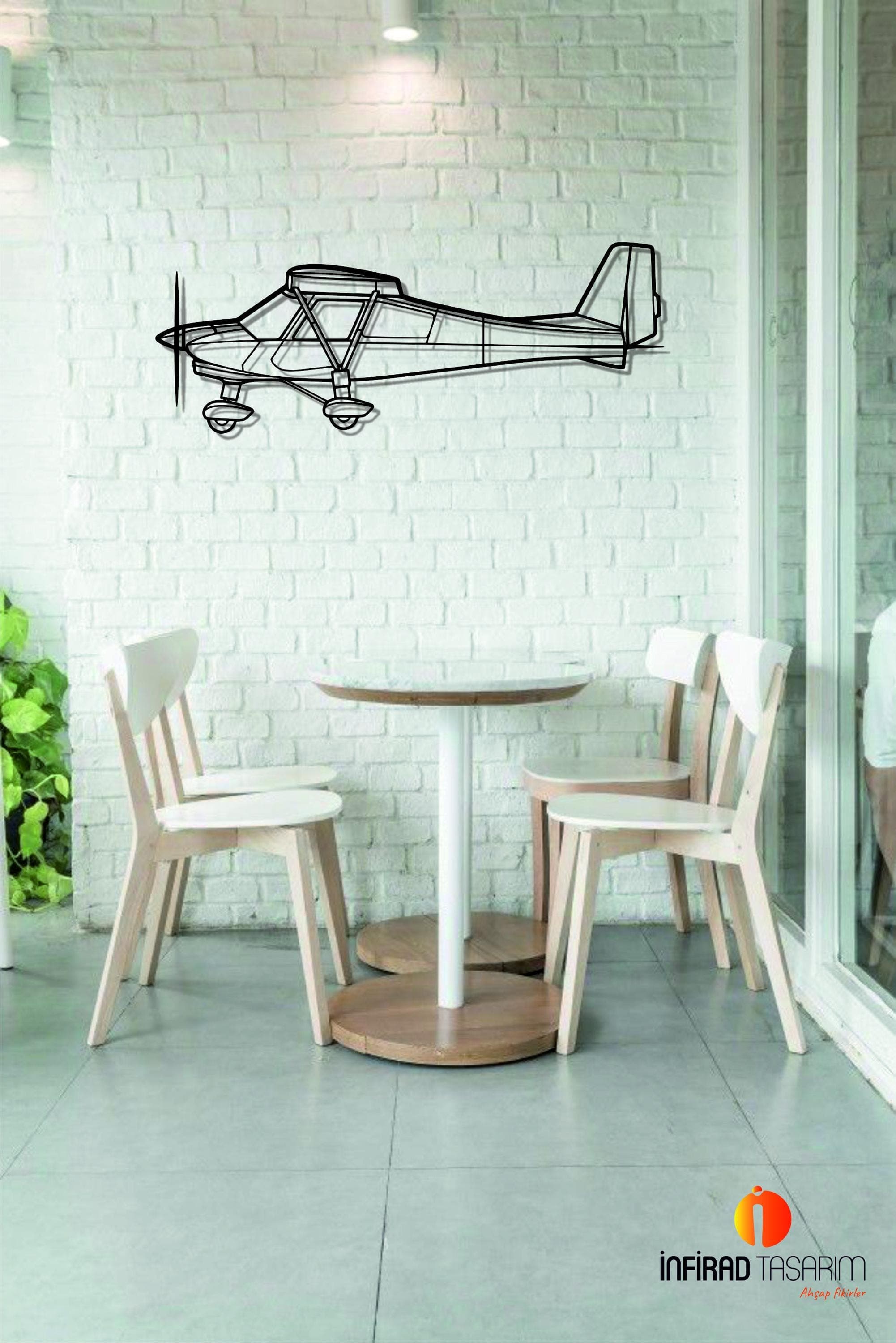 C42B Airplanes  Metal Wall Art  | Airplanes Wall Art | Airplanes Home Decor l Gift Metal Decor l Minimalist Decor - image 5