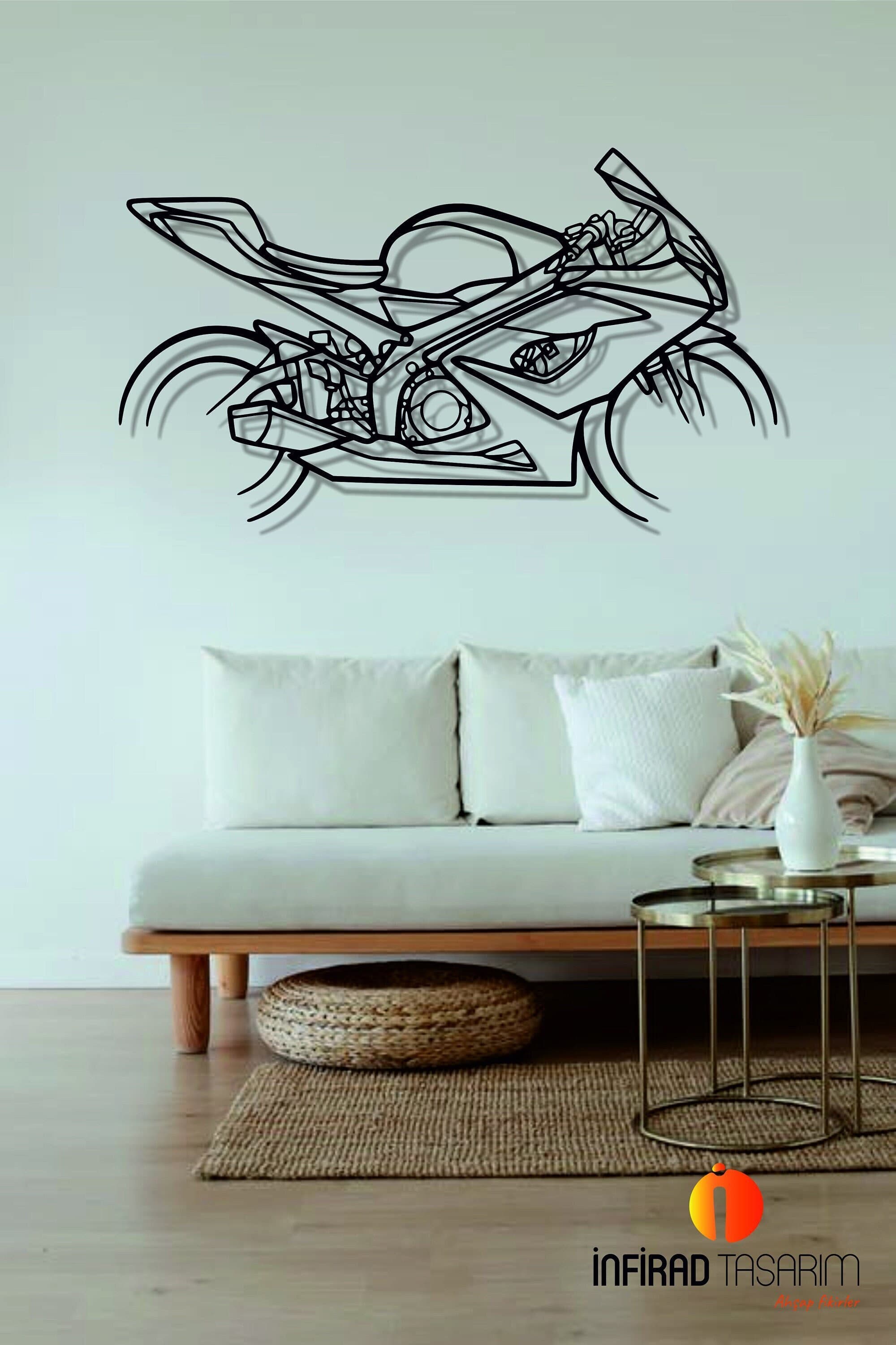 Motor  Metal Wall Art | Motorcycle  Wall Decor | Custom Motorcycle Wall Art | Metal Wall Decor | Gift Decor