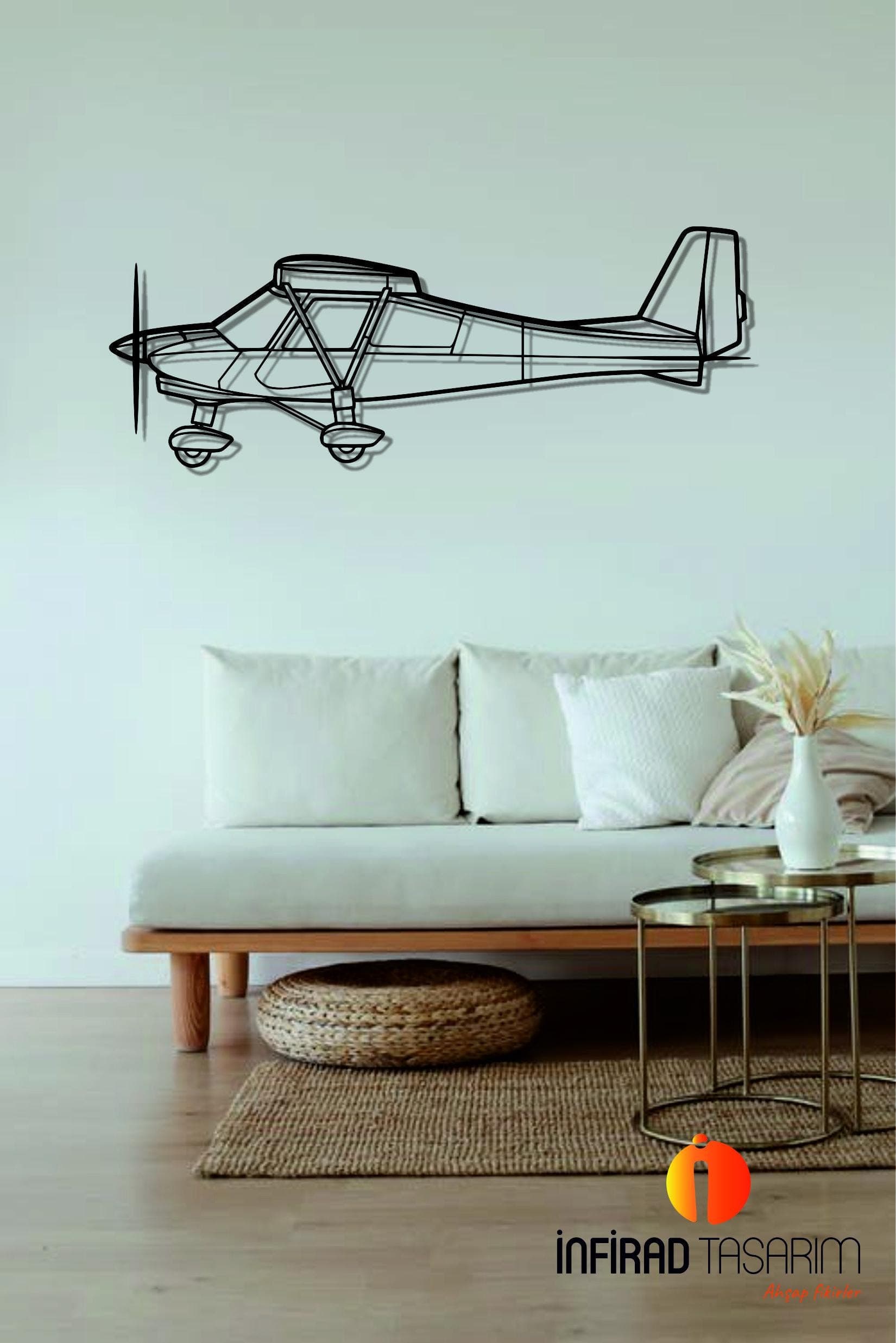 C42B Airplanes  Metal Wall Art  | Airplanes Wall Art | Airplanes Home Decor l Gift Metal Decor l Minimalist Decor