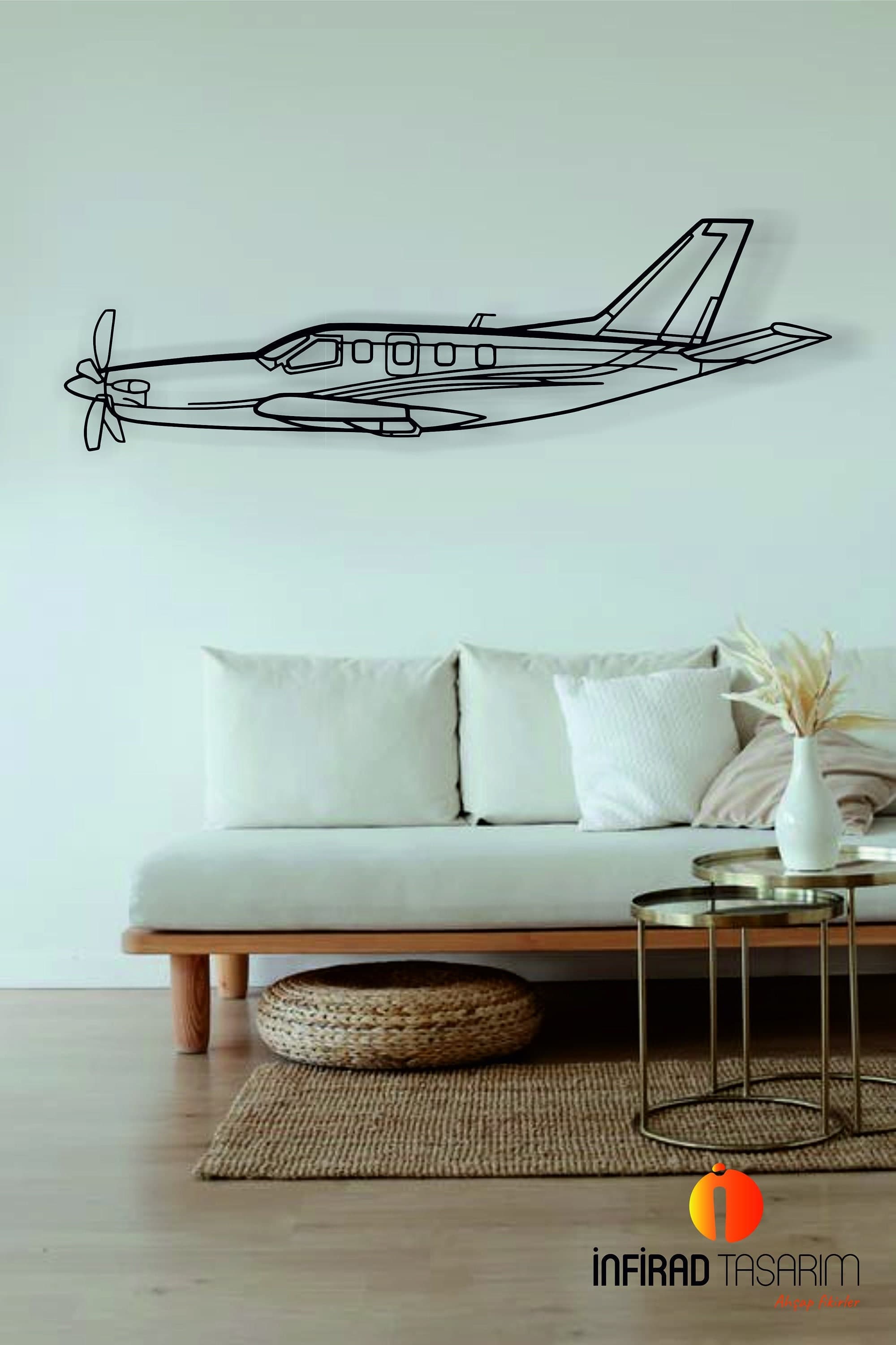 TBM Airplanes  Metal Wall Art  | Airplanes Wall Art | Airplanes Home Decor l Gift Metal Decor l Minimalist Decor