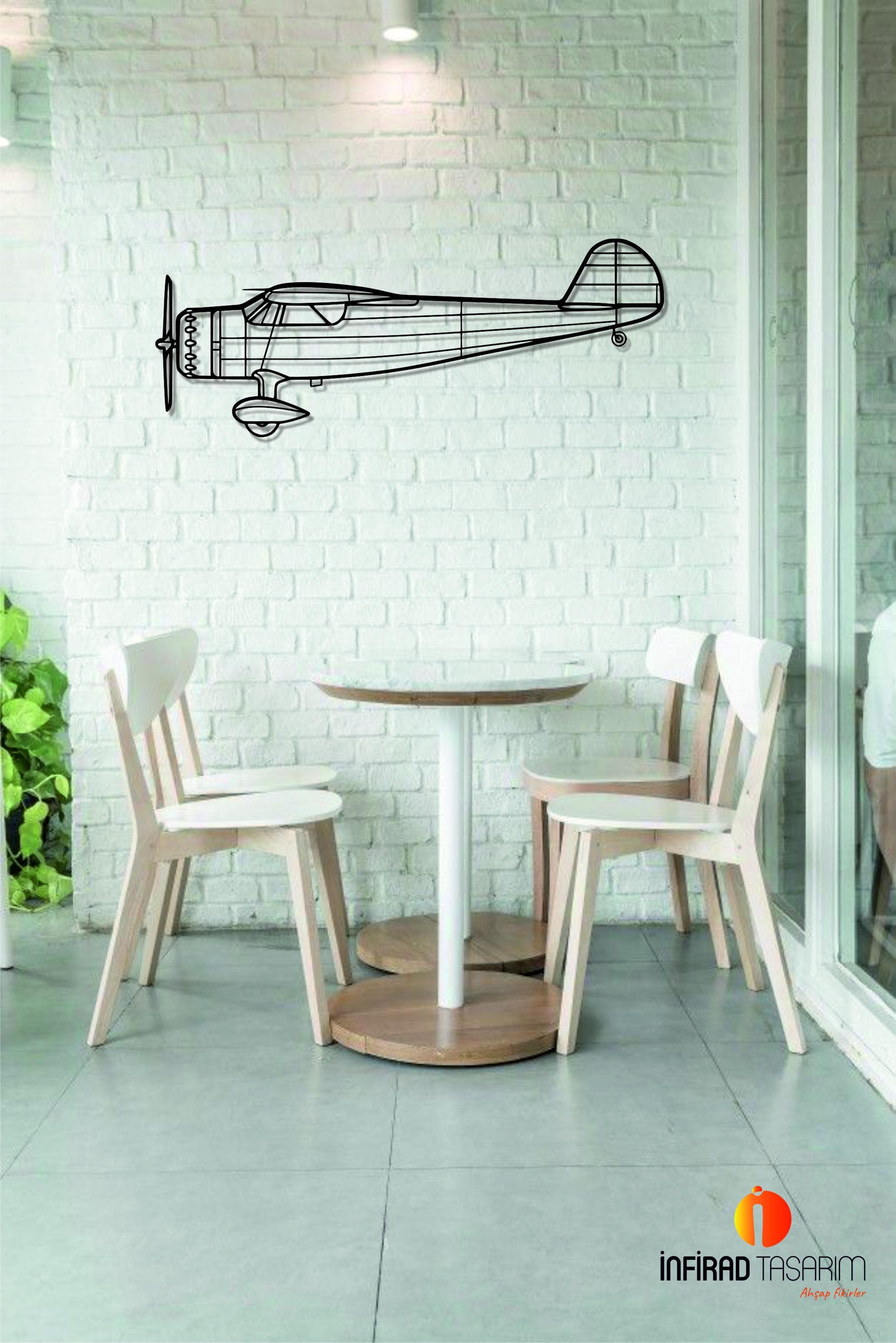 C-165 Airplanes Metal Wall Art | Airplanes Wall Art | Airplanes Home Decor l Gift Metal Decor l Minimalist Decor - image 5