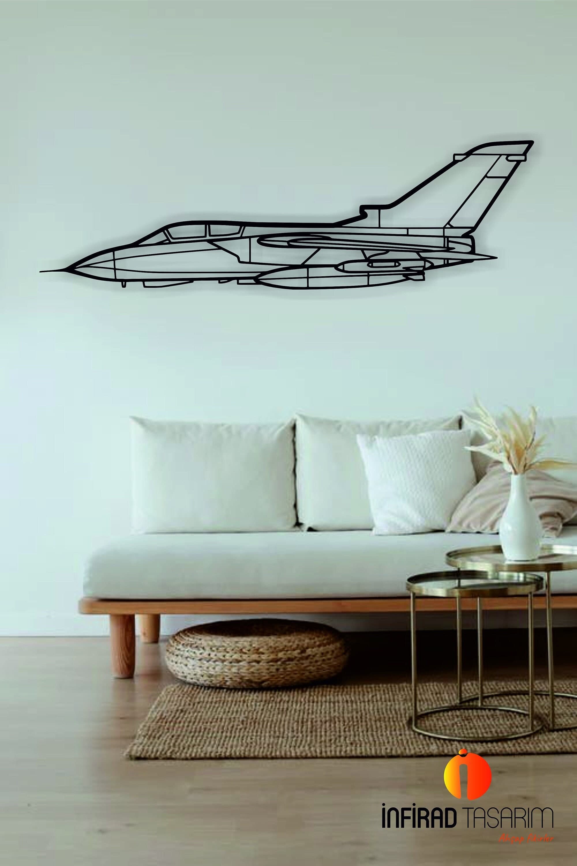 Tornado Airplanes  Metal Wall Art  | Airplanes Wall Art | Airplanes Home Decor l Gift Metal Decor l Minimalist Decor