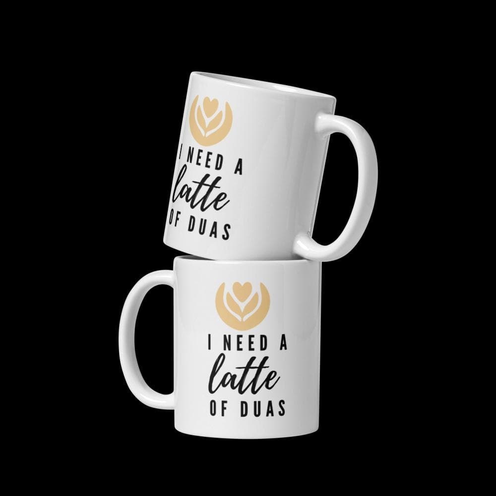 Islamic Quote Ceramic Mug, I Need A Latte Of Duas - image 5