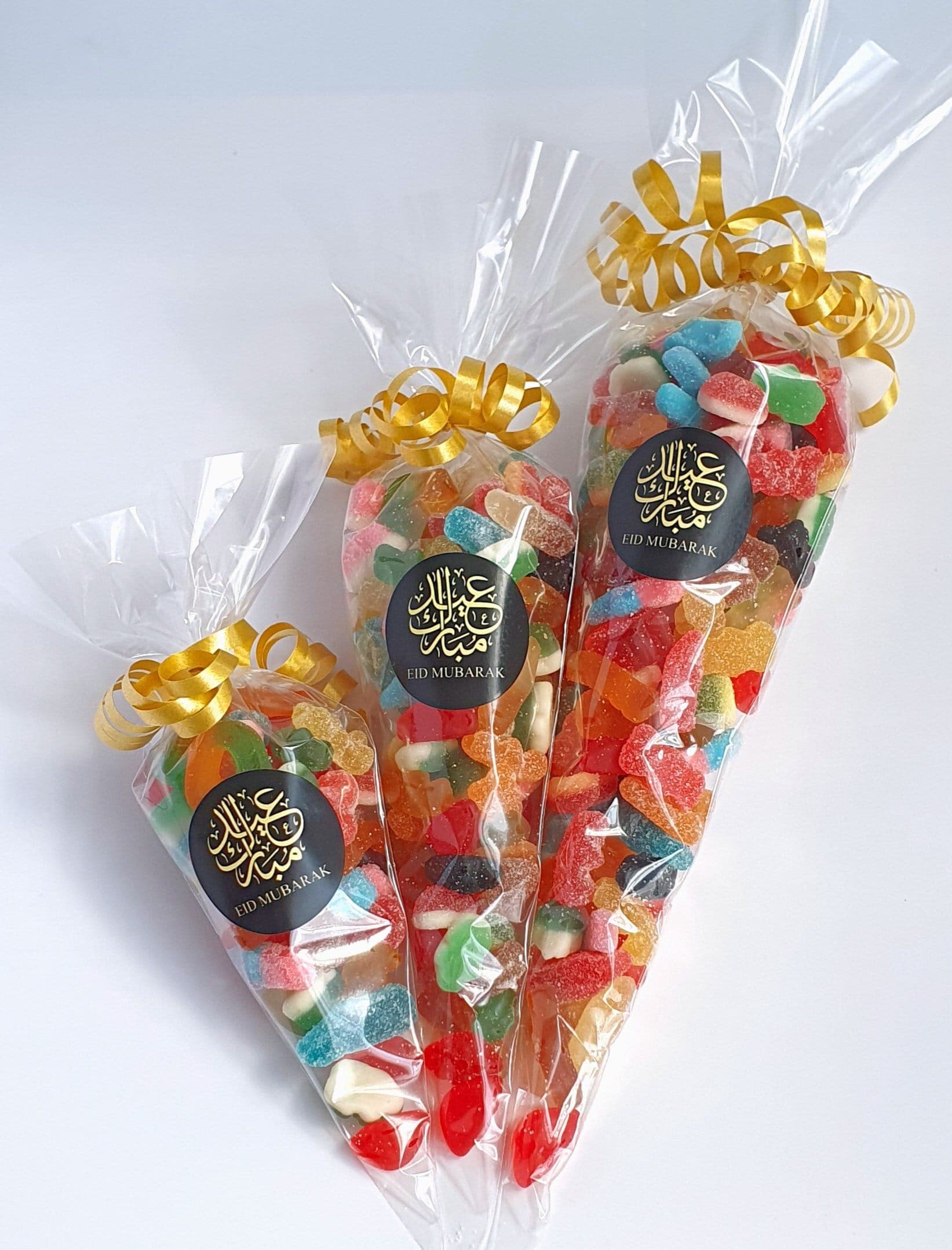 Eid Mubarak Sweet Cones | Ramadan Mubarak Sweets | Halal Sweet Cones | Eid Gift | Eid Sweets | Gifts for Ramadan | Eid Party Favours